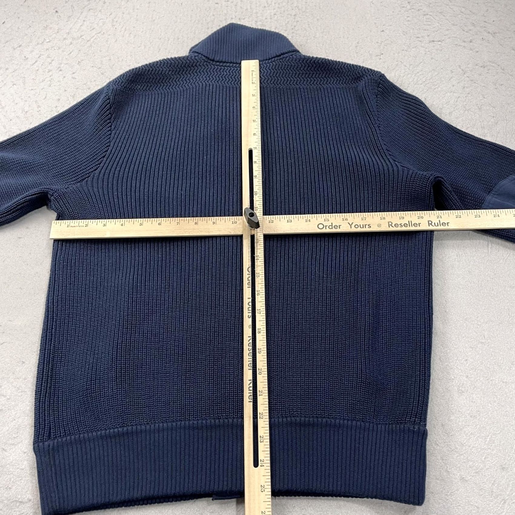 Rag & Bone VINTAGE Rag & Bone Sweater Mens S Blue Snap Button Bomber Knit Cardigan Grandpa Size US S / EU 44-46 / 1 - 7 Thumbnail