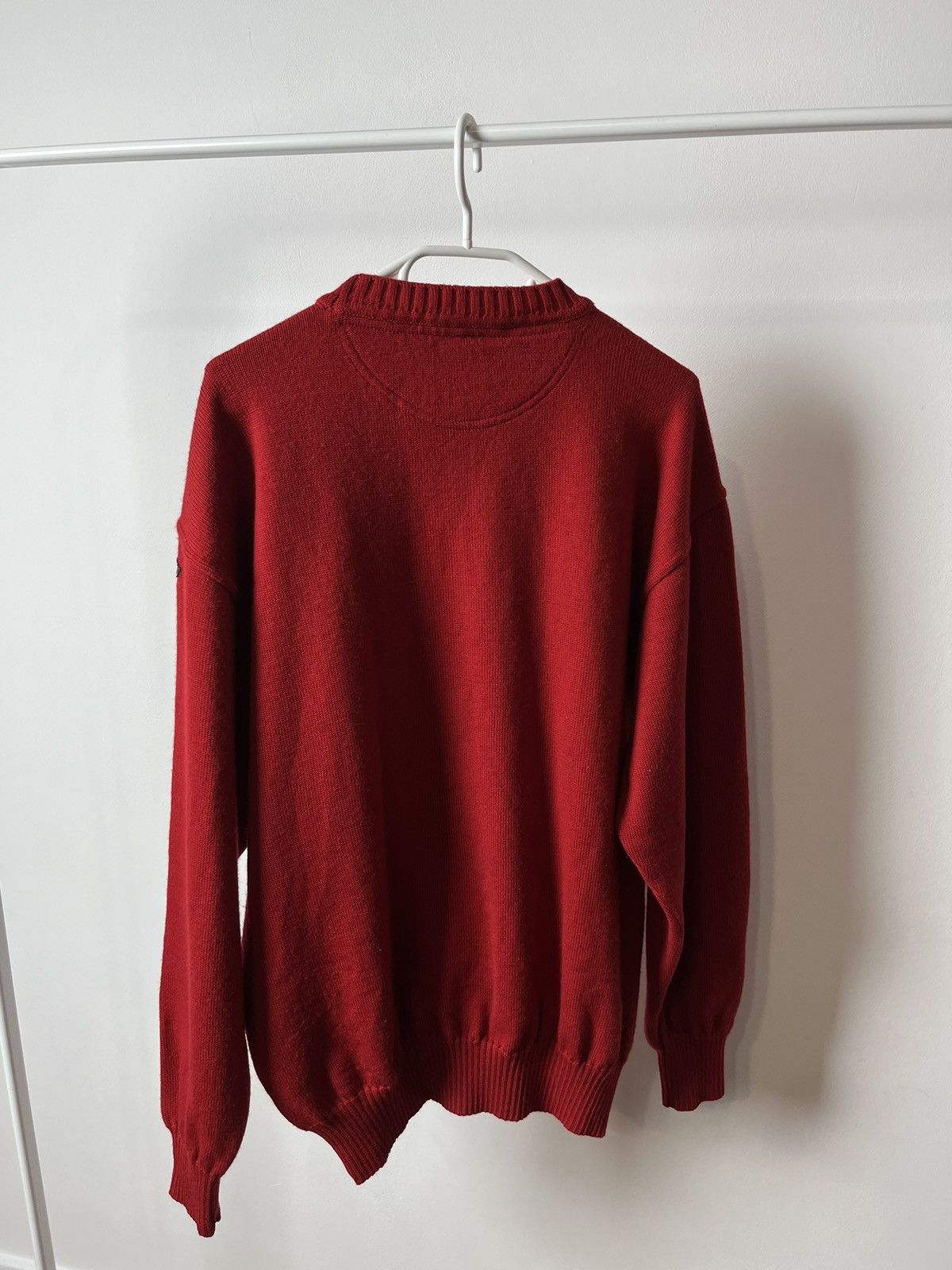 Paul & Shark × Vintage Vintage Paul Shark Heavy Knit Oversized Crew Neck Sweater Size US L / EU 52-54 / 3 - 8 Thumbnail