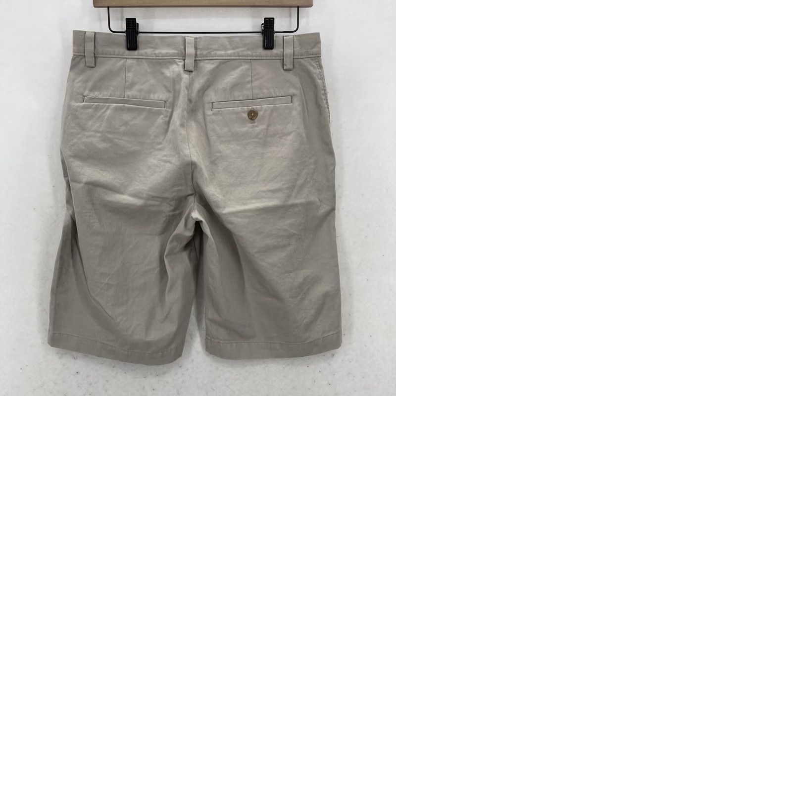 Banana Republic VINTAGE: Ban ana Republic Emerson Shorts Mens 30 Chino Flat Front Casual 513 Preppy NWT Size US 30 / EU 46 - 9 Thumbnail