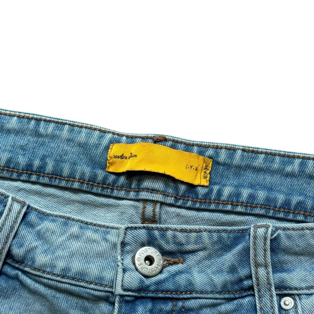 Vintage Posture Apparel Lifes A Garden all over print denim pants Size US 36 / EU 52 - 5 Thumbnail