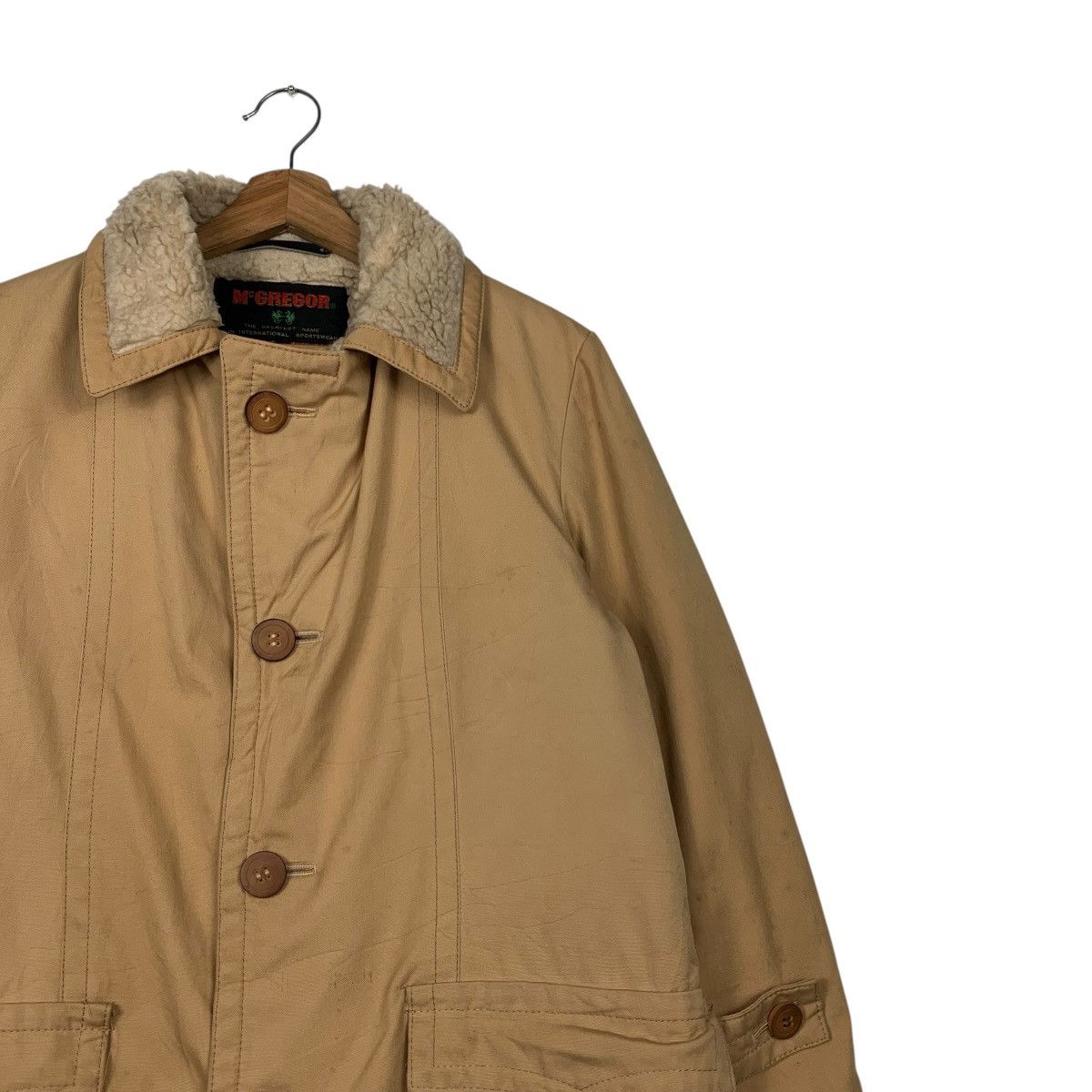 McGregor Vintage 90’s McGREGOR Sherpa Coat Jacket #2284-C101 Size US S / EU 44-46 / 1 - 6 Thumbnail