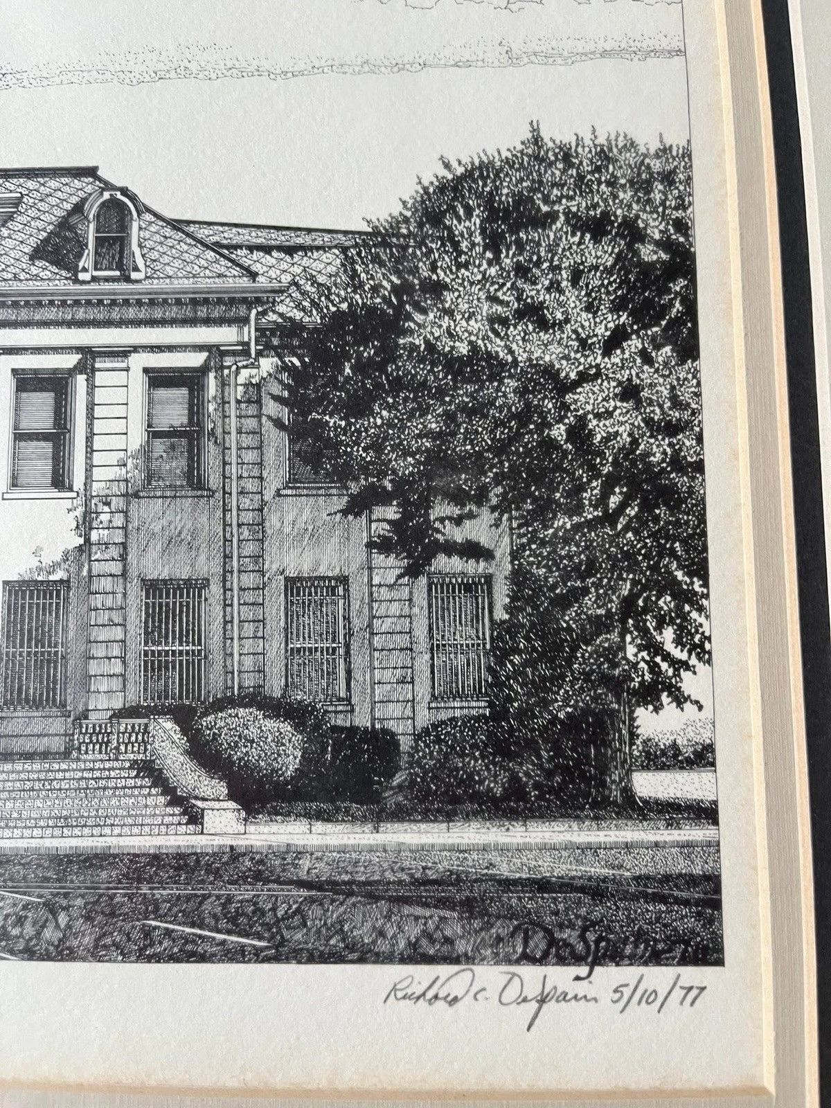 Vintage Jefferson County Courthouse1977, 95 of a limited run of 100 Size ONE SIZE - 3 Thumbnail