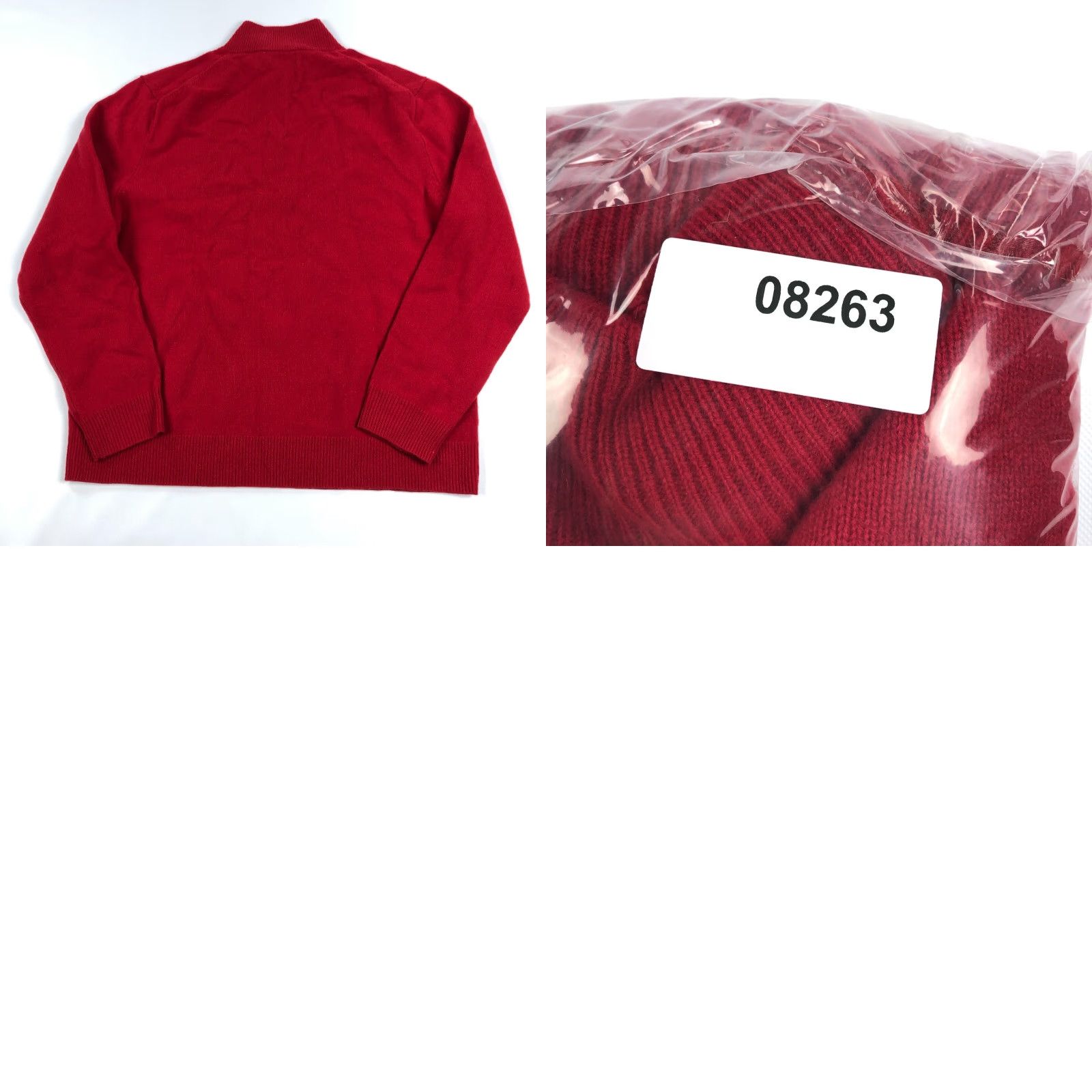 Polo Ralph Lauren Polo Ralph Lauren Wool Sweater Mens 2XL Red Quarter Zip Pullover Size US XXL / EU 58 / 5 - 9 Thumbnail