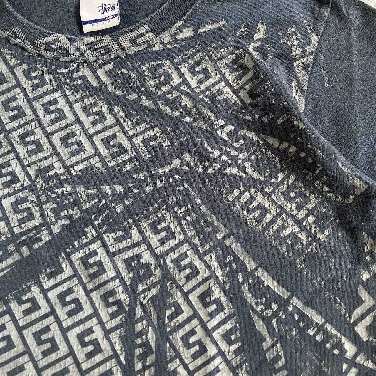Stussy Vintage ‘Fendi’ Monogram Spiral Tee Size US XS / EU 42 / 0 - 8 Thumbnail