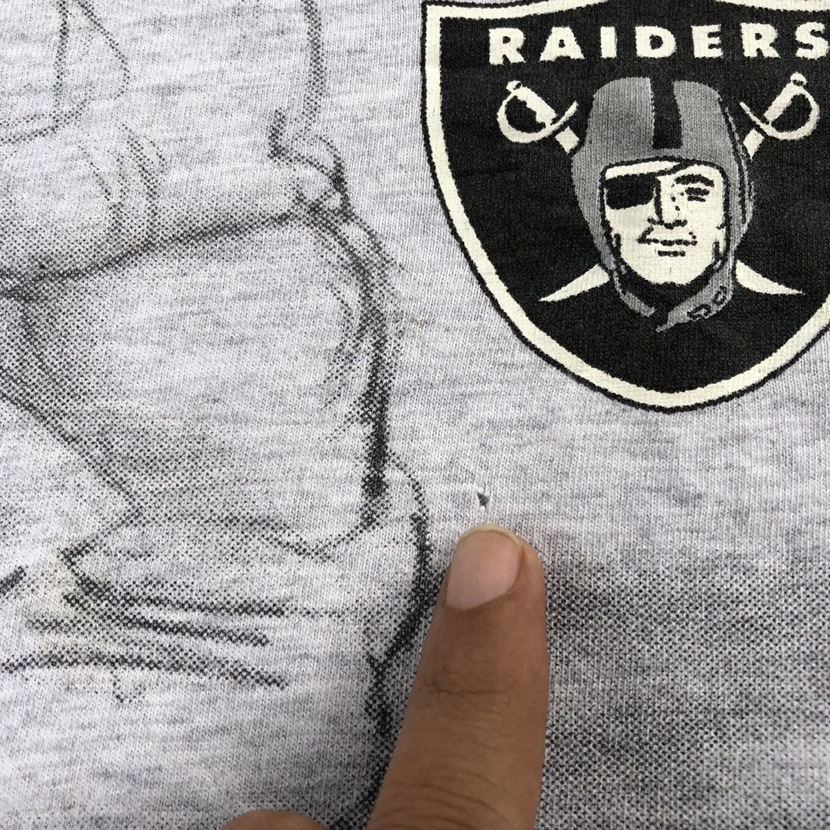 NFL Vintage 1994 RAIDERS NFL Rare T Shirt Size US M / EU 48-50 / 2 - 14 Thumbnail