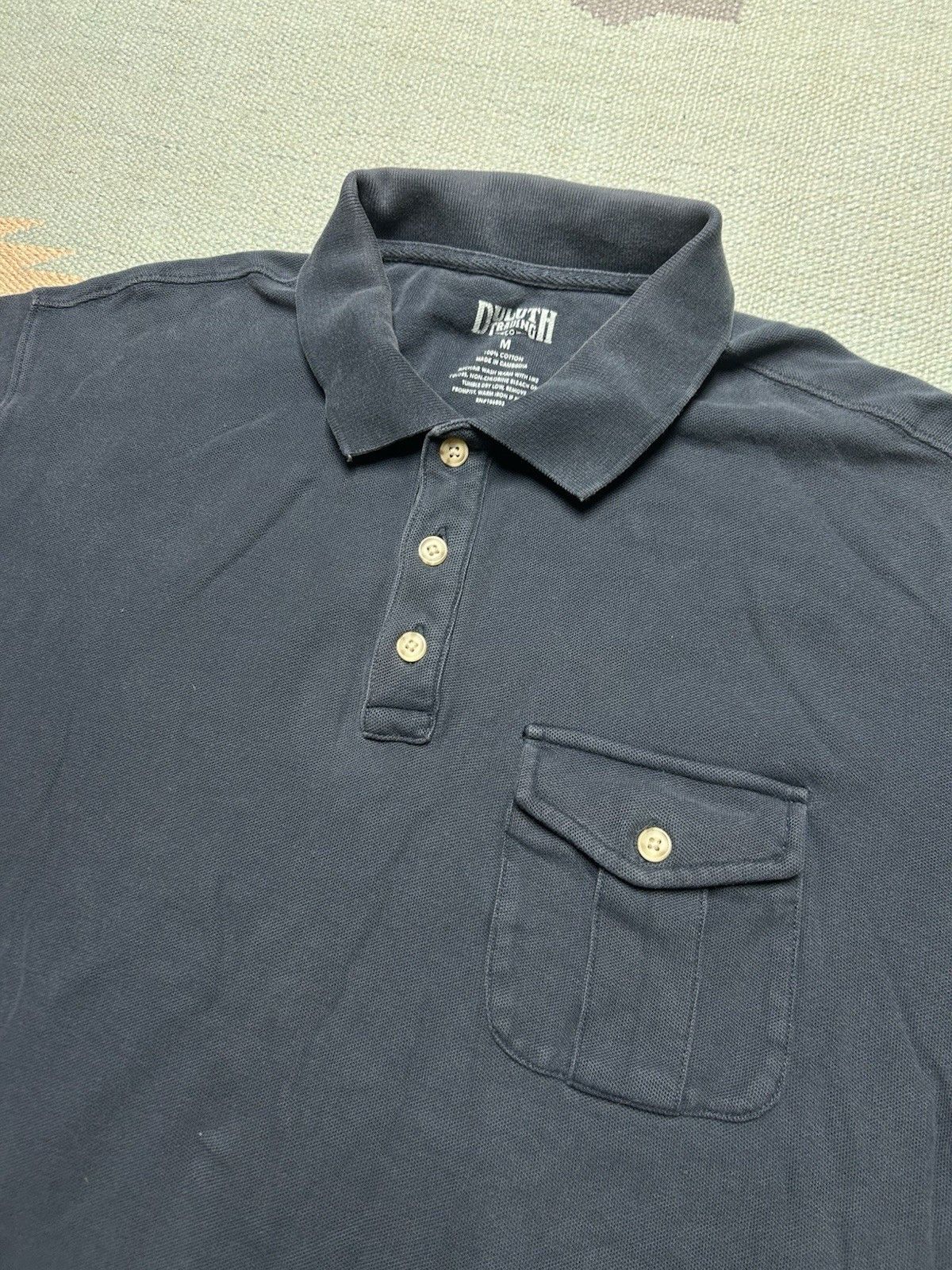 Duluth Trading Company Duluth Trading Co polo shirt cotton heavy one pocket medium Size US M / EU 48-50 / 2 - 3 Thumbnail