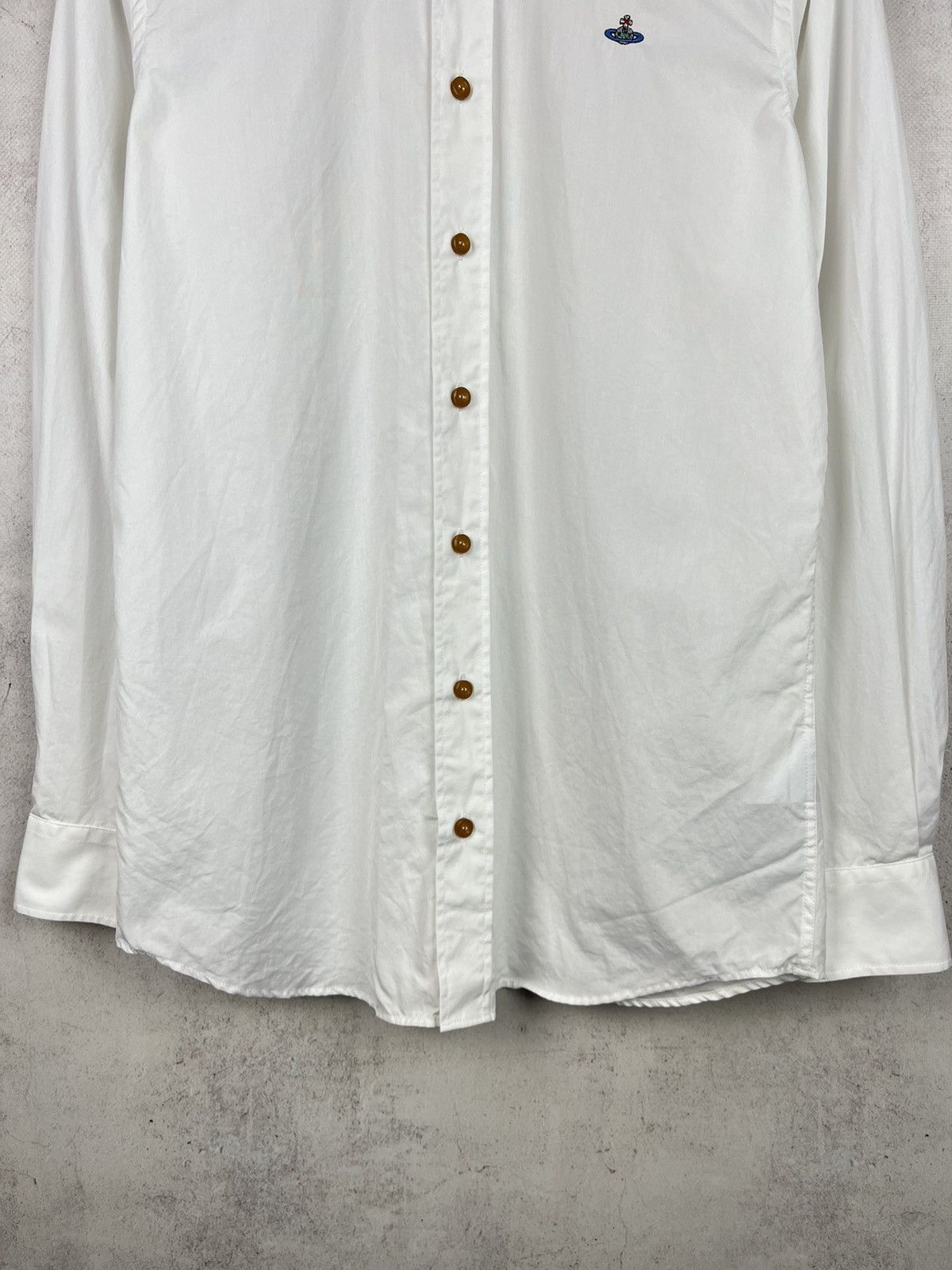 Vivienne Westwood Vivienne Westwood Luxury White Shirt Rare Retro Hype Y2K Size US M / EU 48-50 / 2 - 5 Thumbnail