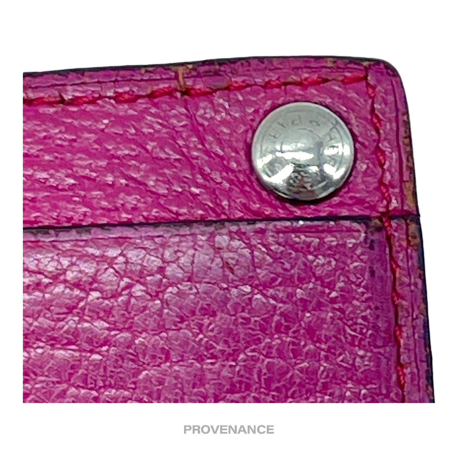 Hermes 🔴 Hermes Sellier Card Holder Wallet - Pink Leather Size ONE SIZE - 7 Thumbnail