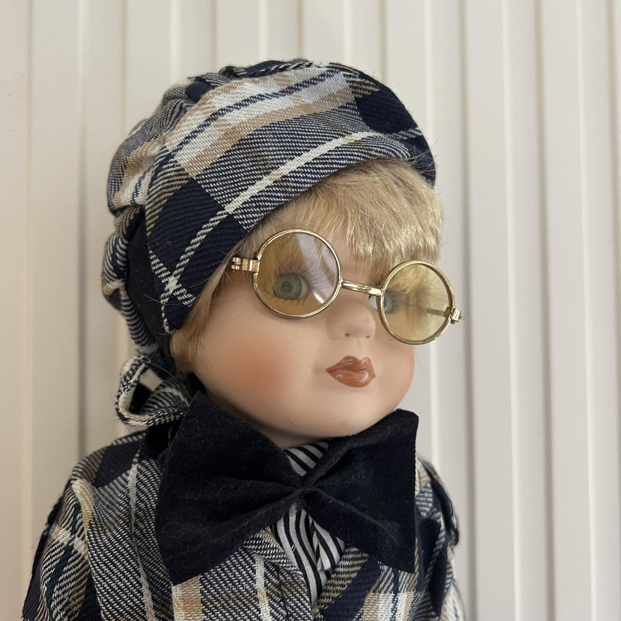 Vintage Vintage Porcelain Doll Girl Standing Made in Germany Marked Size ONE SIZE - 4 Thumbnail