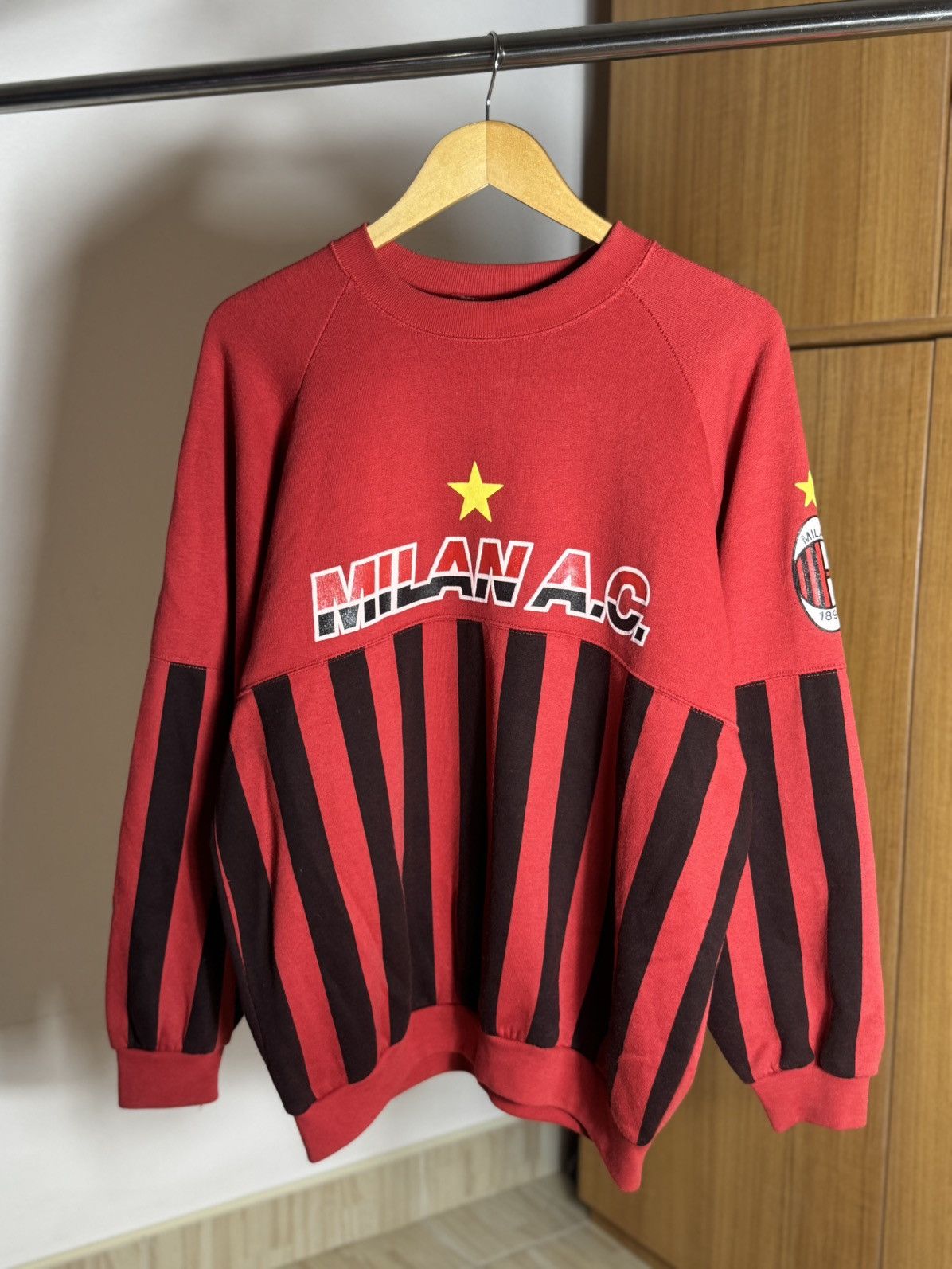 Other 1990–91 AC MILAN LE FELPE DEI GRANDI CLUB MADE IN ITALY Size US L / EU 52-54 / 3 - 1 Thumbnail
