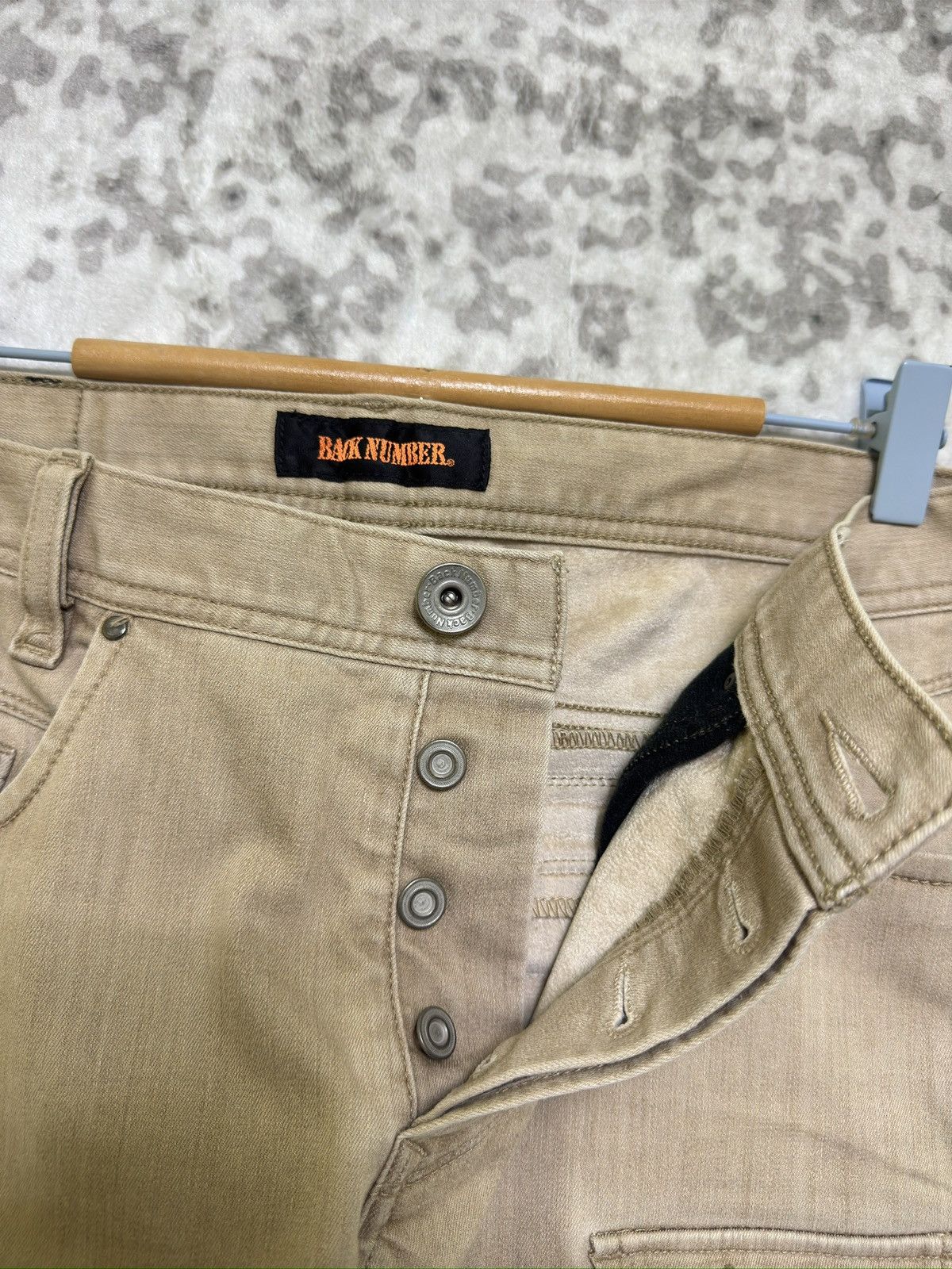 Japanese Brand Vintage BACK NUMBER Zipper Bush Pants Size US 30 / EU 46 - 12 Thumbnail