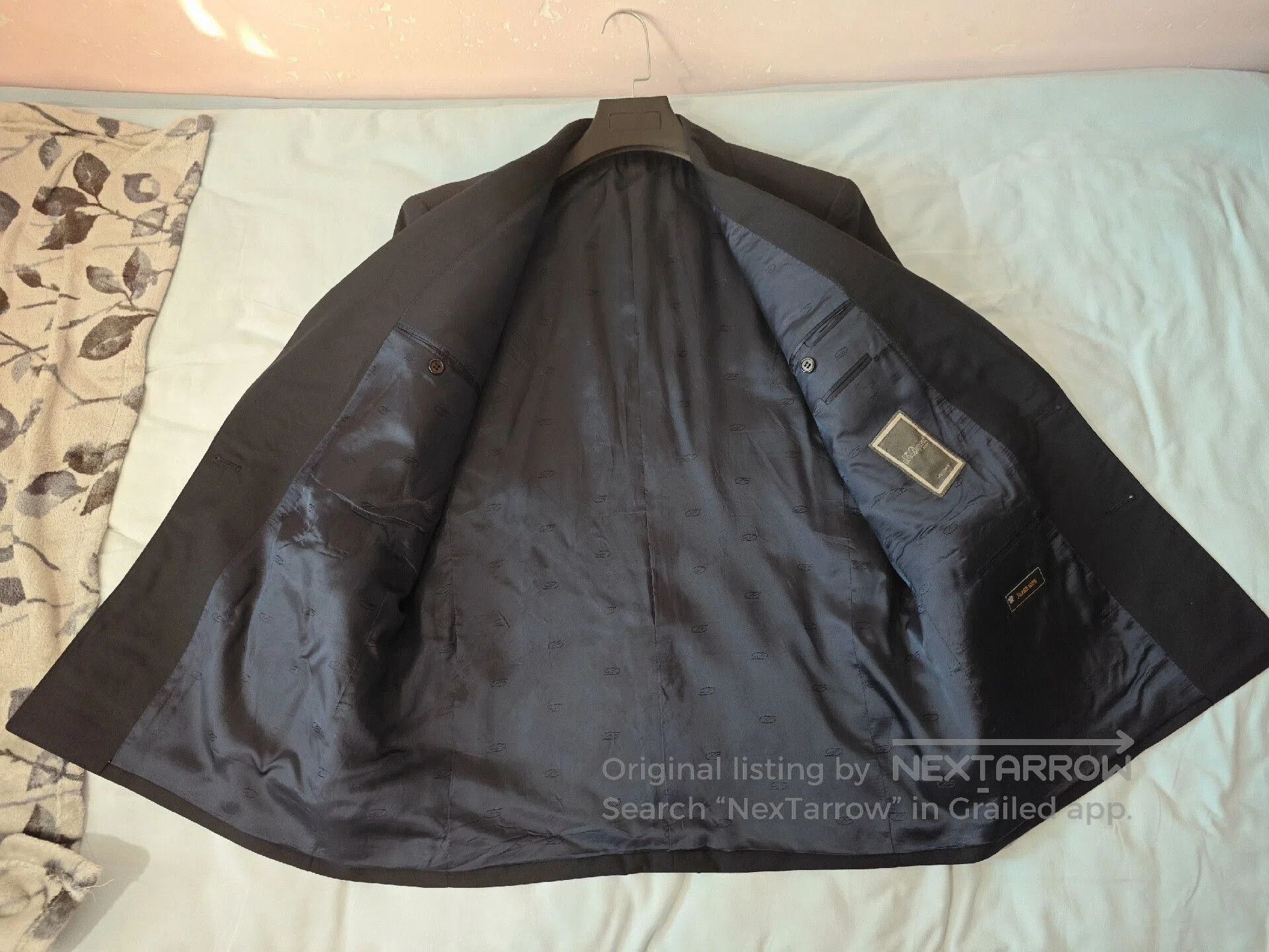 S.T. Dupont Custom Gray Wool Double-Breasted Suit. Size US M / EU 48-50 / 2 - 8 Thumbnail