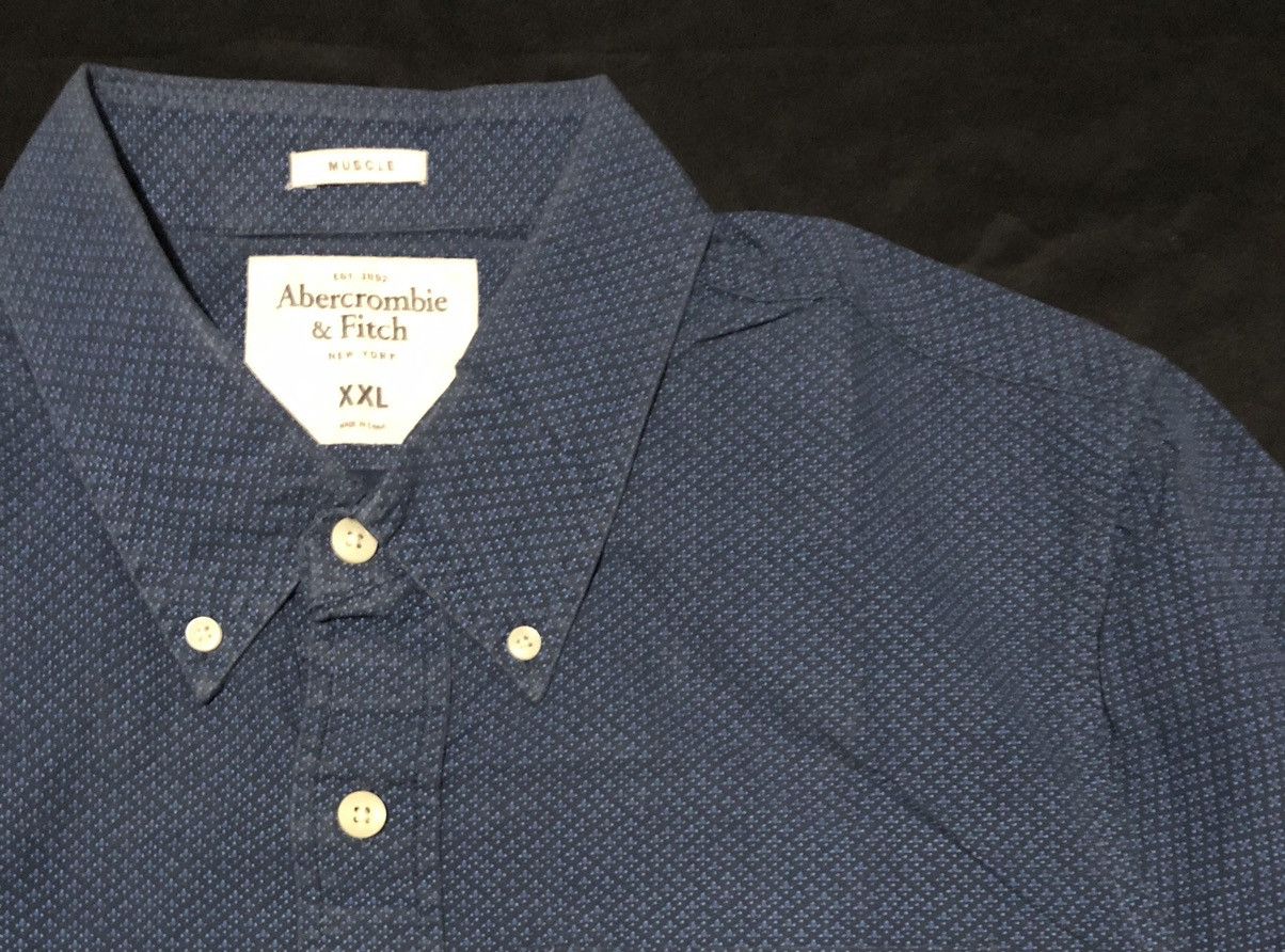 Abercrombie & Fitch ABERCROMBIE VINTAGE SHIRT Size US XXL / EU 58 / 5 - 3 Thumbnail