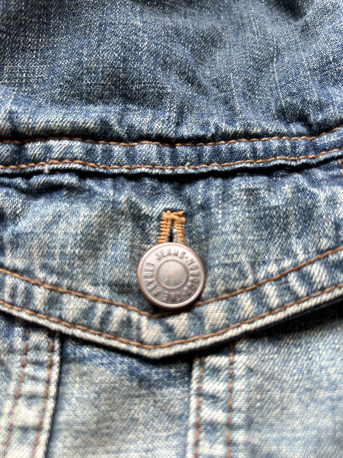 14th Addiction Fur Denim Jacket Nobody Jeans Ifsixwasnine Lgb Size US S / EU 44-46 / 1 - 10 Thumbnail