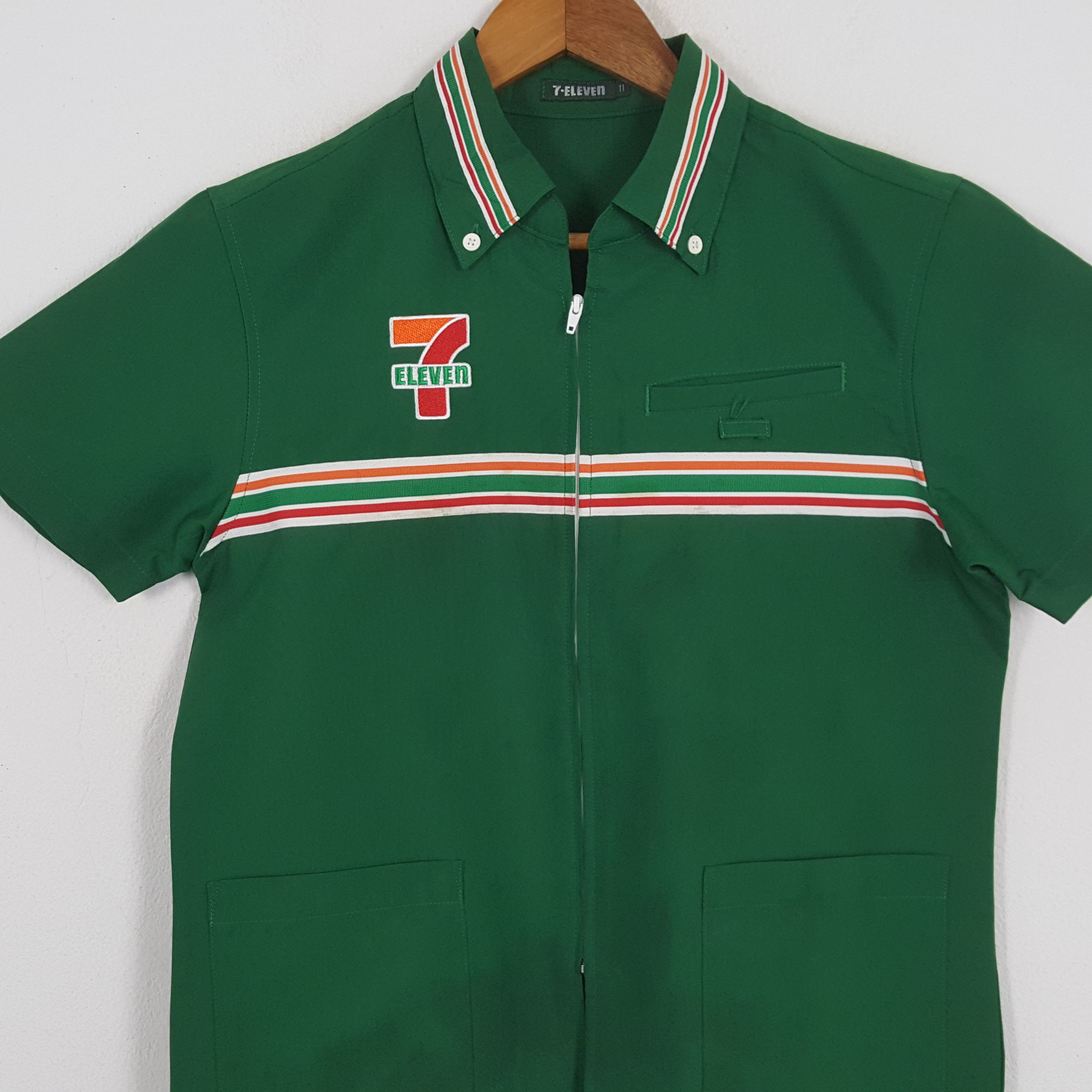 Japanese Brand × Vintage Vintage 7 ELEVEn Japanese Brand Working Uniform Jacket Size US S / EU 44-46 / 1 - 4 Thumbnail