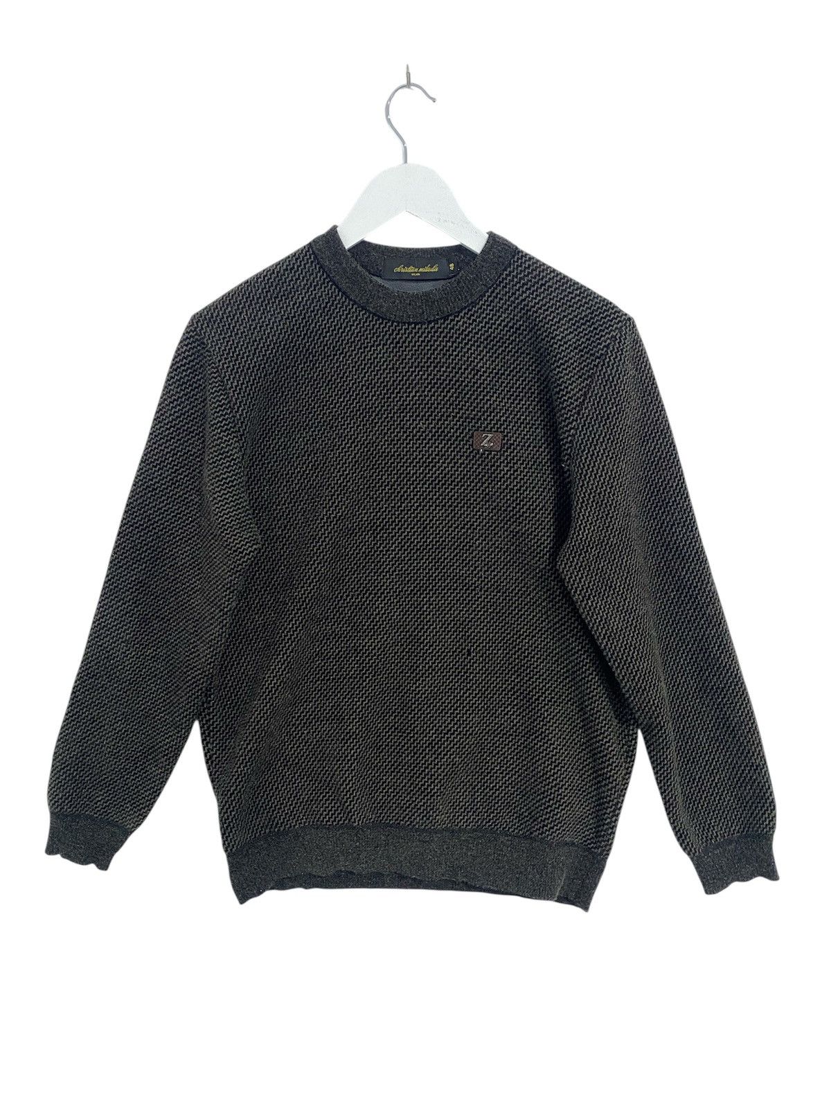 Designer Christian Milada Milan Italy Sweatshirt Size US M / EU 48-50 / 2 - 1 Thumbnail