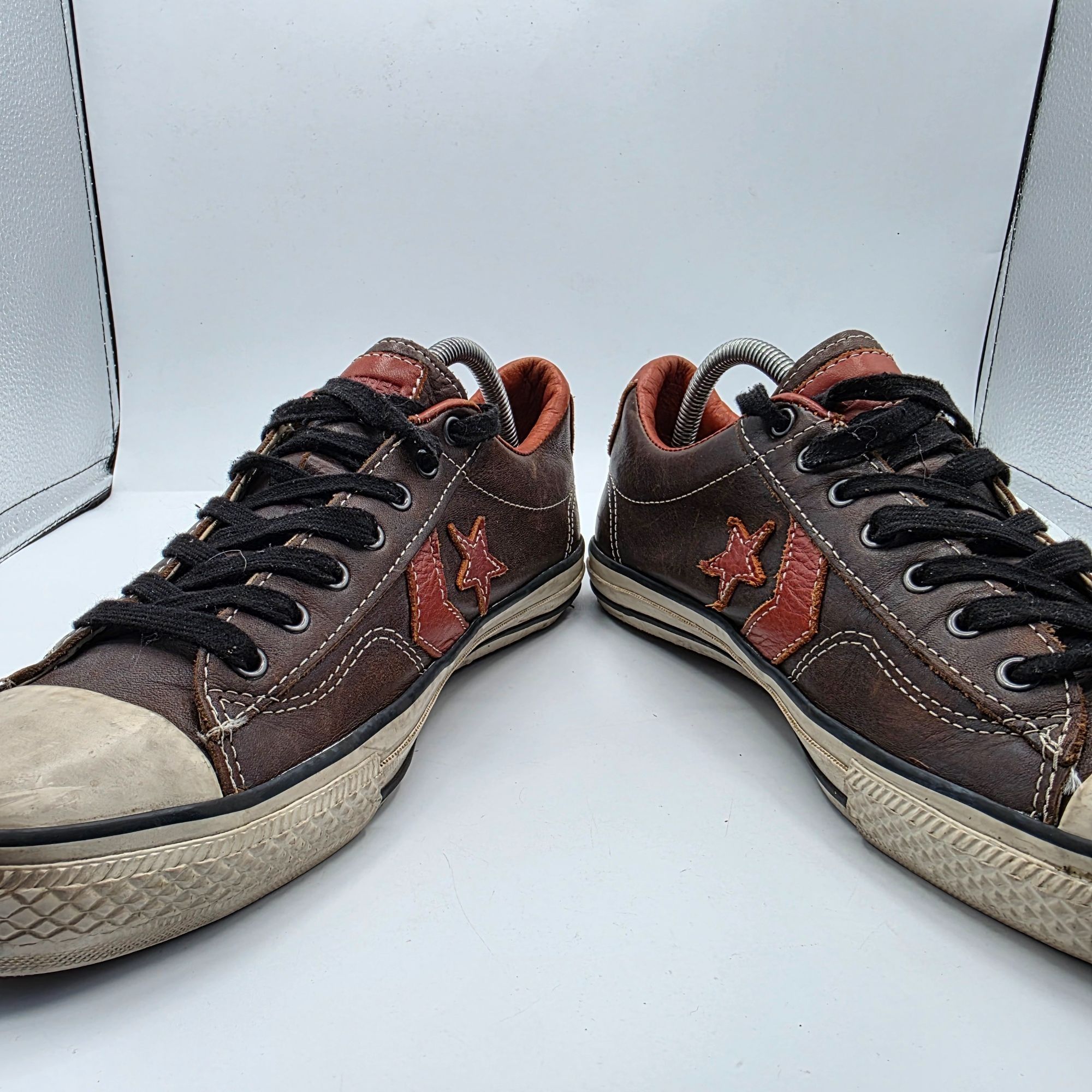 Converse Converse x John Varvatos Star Player Mens Size 9.5 Brown Lea Size US 9.5 / EU 42-43 - 2 Thumbnail