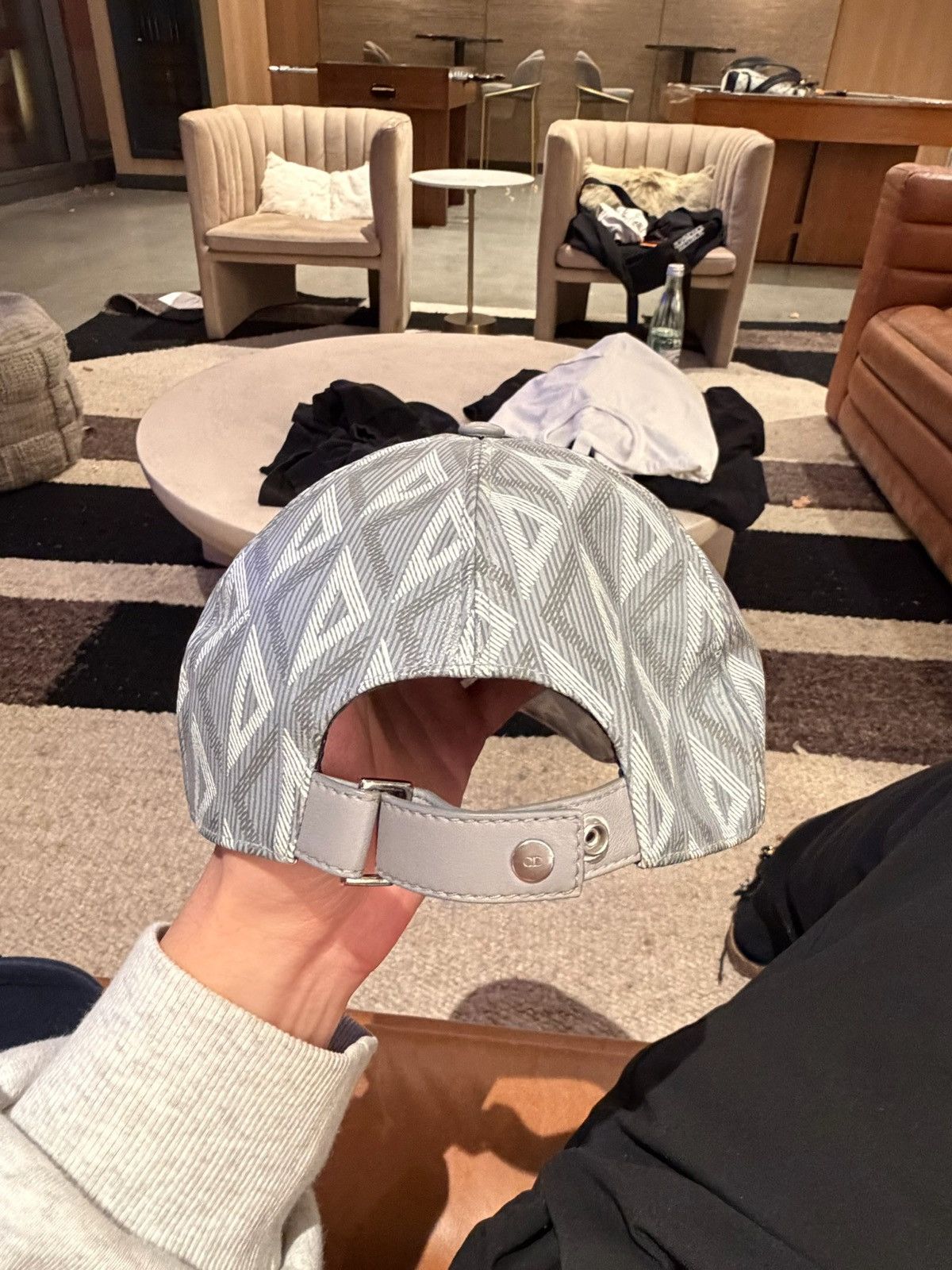 Dior STEAL! Dior CD Diamond Baseball Hat Size ONE SIZE - 5 Thumbnail