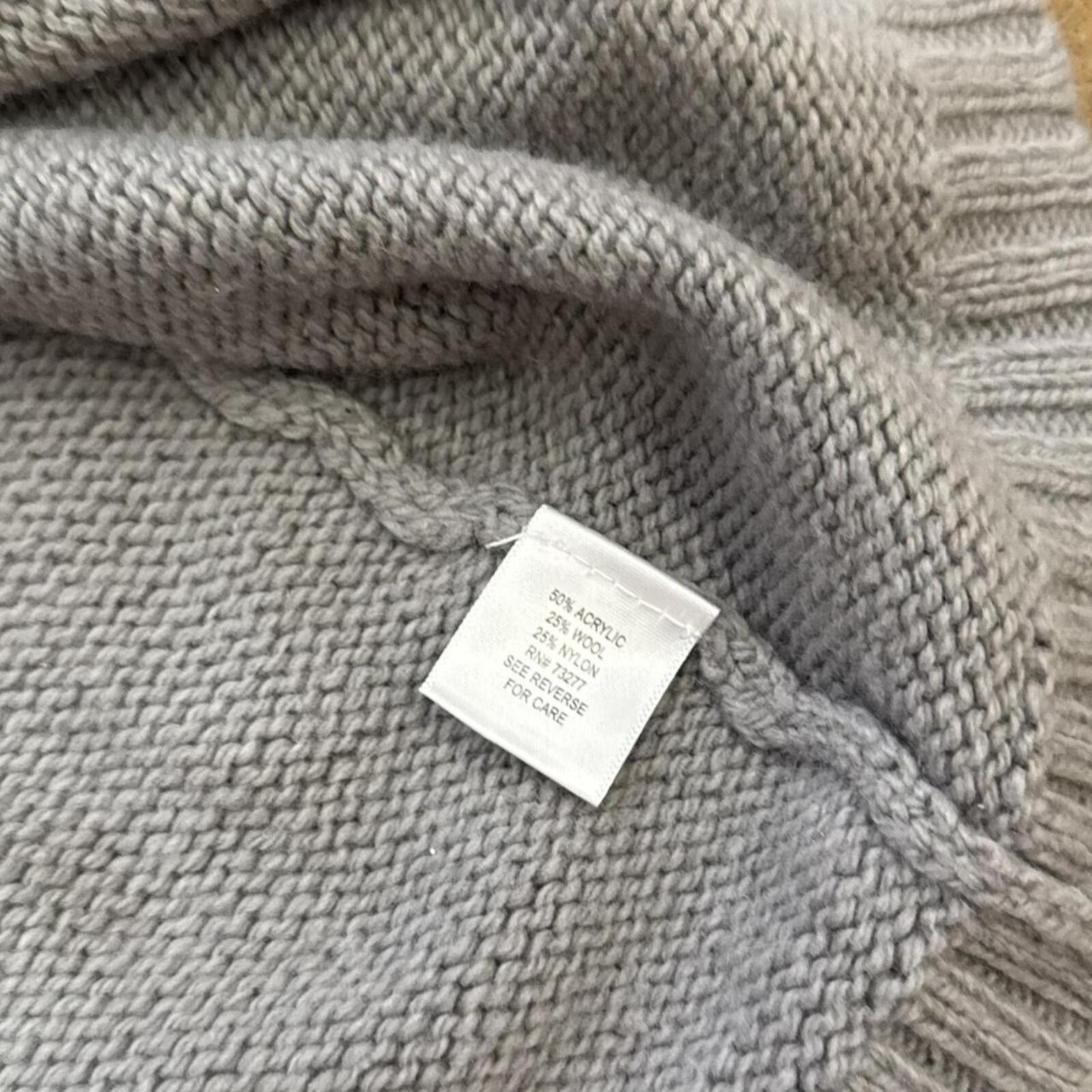Other Grey + White Hooded Cropped Sweater Size M / US 6-8 / IT 42-44 - 5 Thumbnail