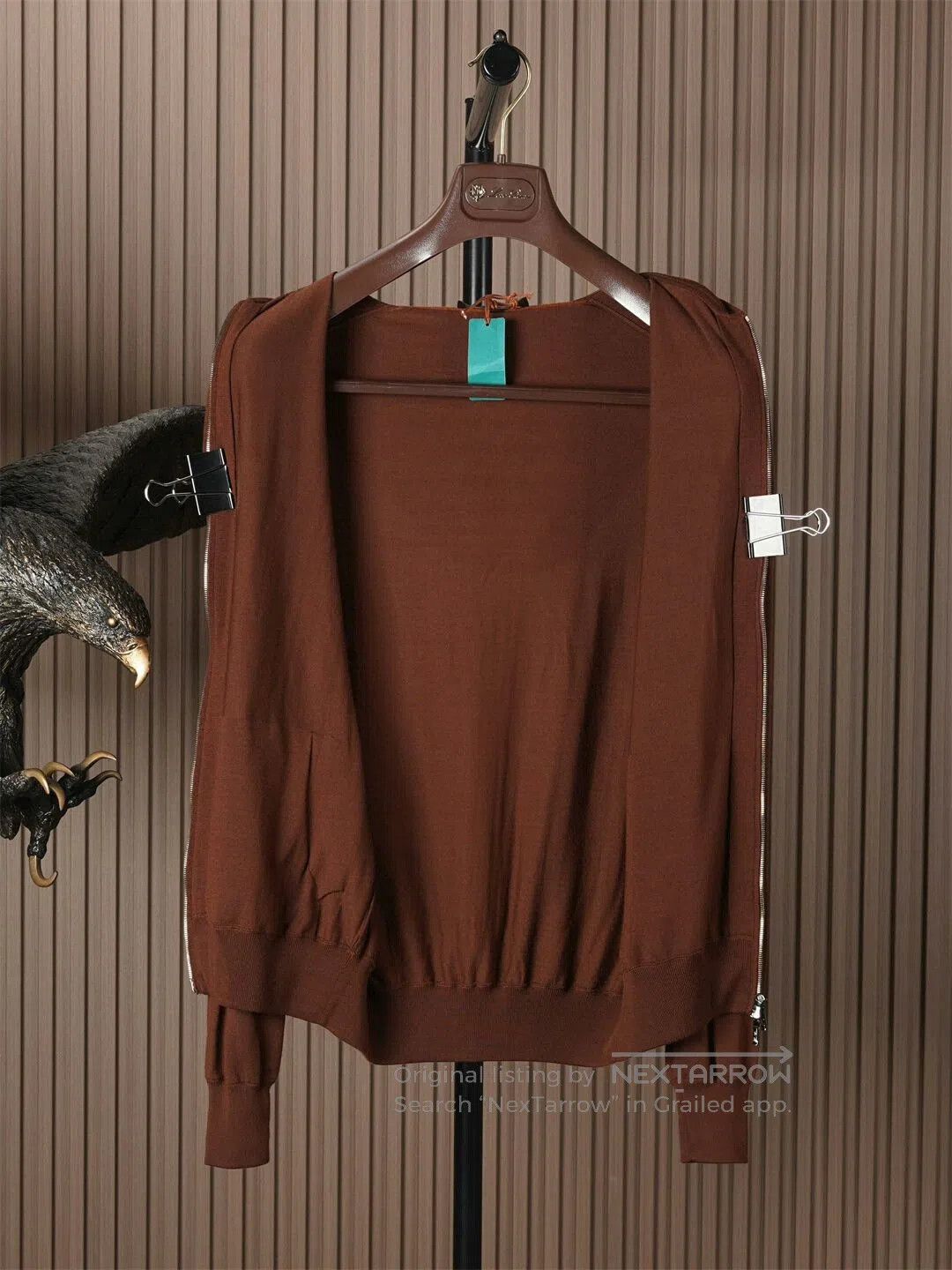 Loro Piana Loro Piana Hooded Zip Knit Jacket. Size US M / EU 48-50 / 2 - 3 Thumbnail