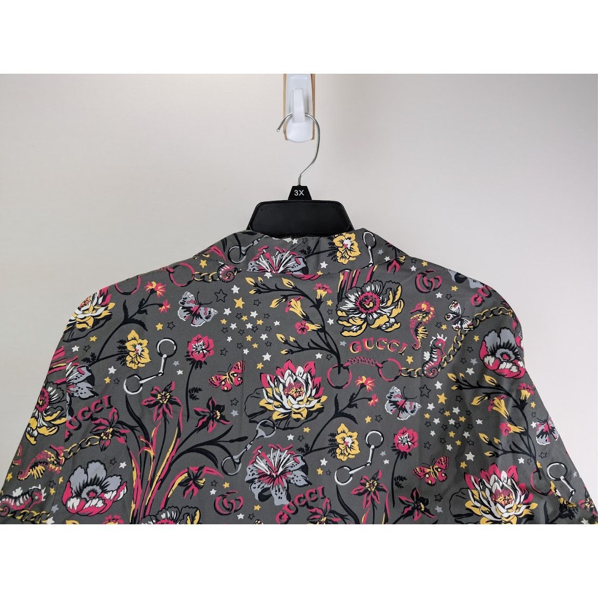 Gucci o1rshd1 Cotton Bowling Shirt in Multicolor Size US M / EU 48-50 / 2 - 10 Thumbnail