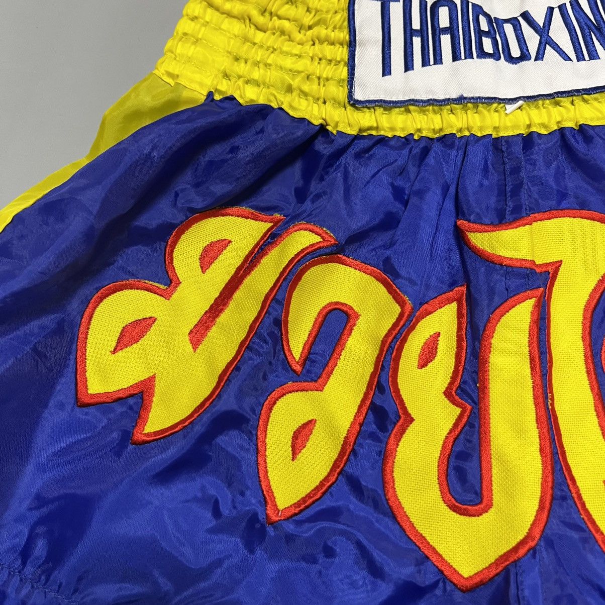 Japanese Brand VINTAGE MUAY THAI BOXING SPORT QUALITY LIGHT SHORTS Size US 30 / EU 46 - 6 Thumbnail