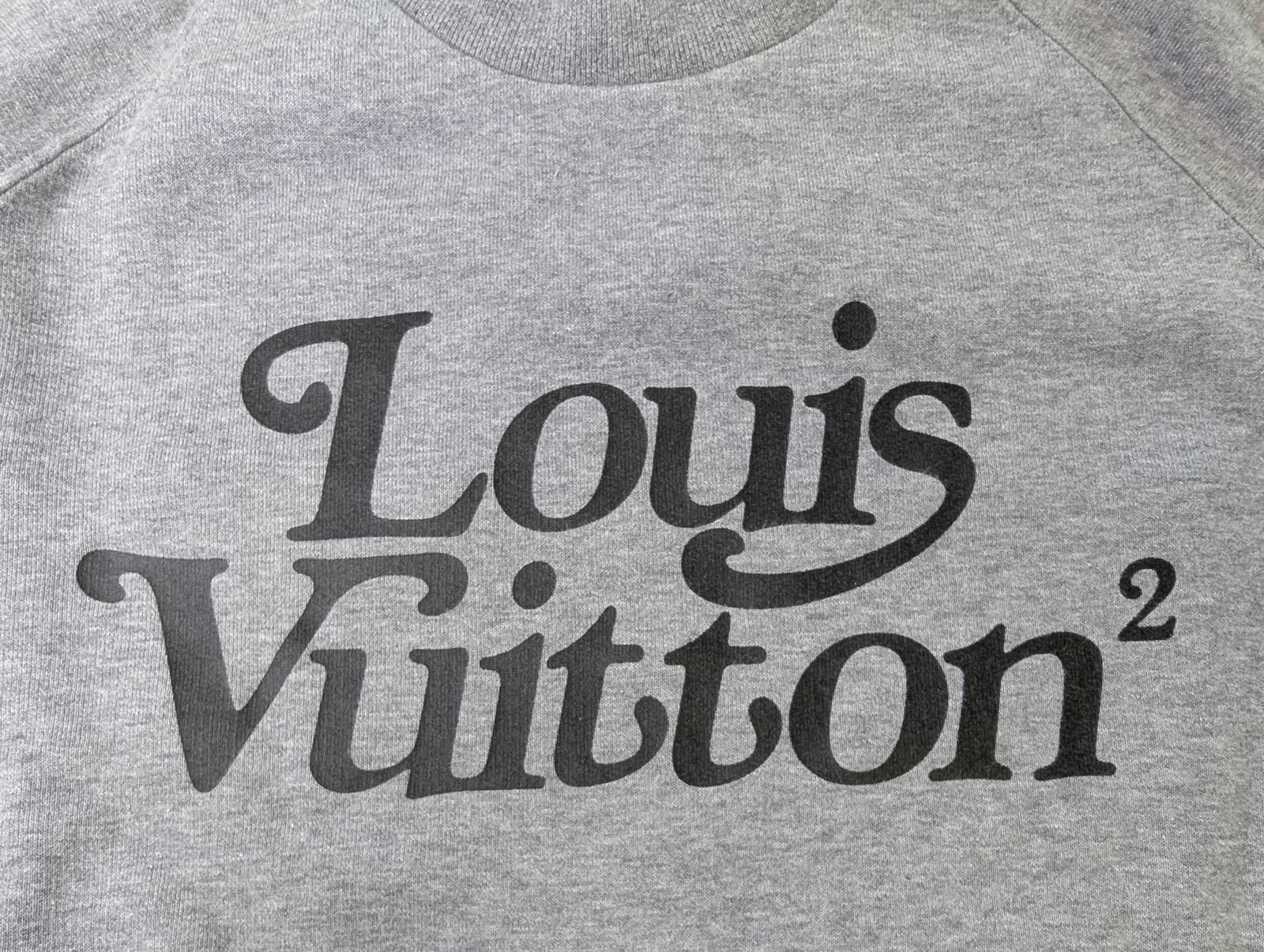 Louis Vuitton Louis Vuitton Nigo Squared LV Crewneck in Grey Size US XL / EU 56 / 4 - 3 Thumbnail