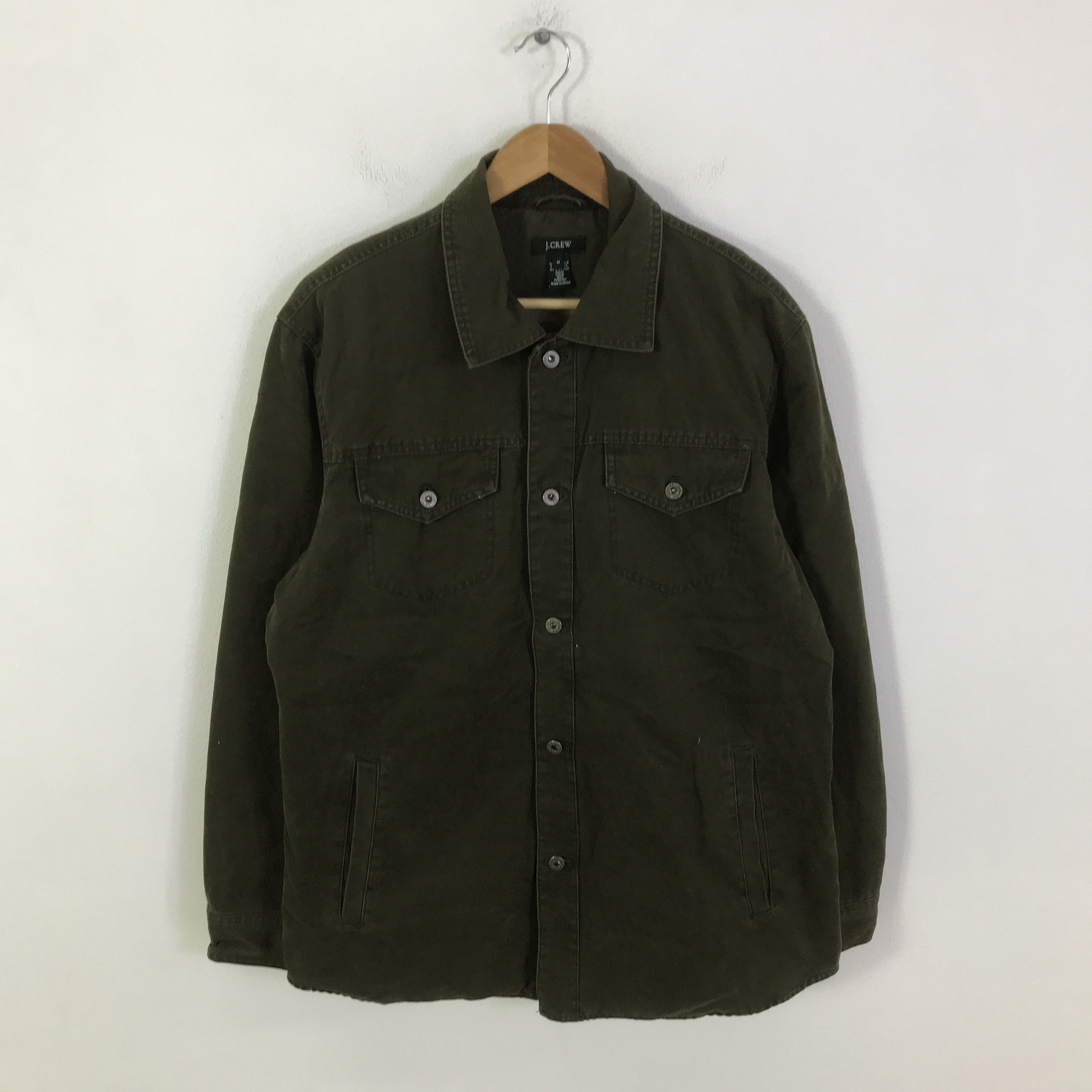 J.Crew Vtg J.Crew button jacket K119B1 Size US M / EU 48-50 / 2 - 1 Thumbnail