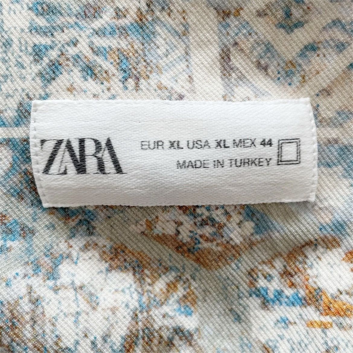 Zara Zara DNWR “Starting Dialogues” Abstract Viscose Shirt XL Size US XL / EU 56 / 4 - 5 Thumbnail