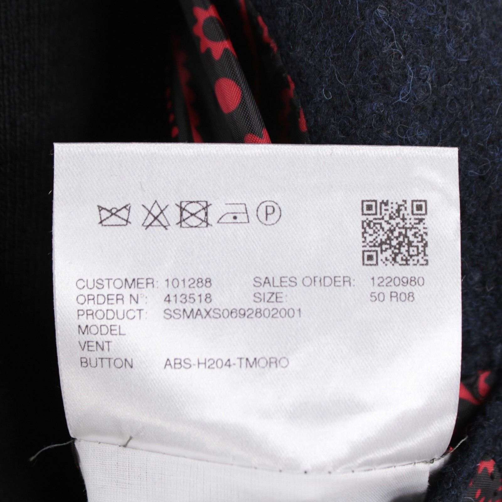 SARTORIO Sartorio Coat Size M US In Blue Wool Blend Size US M / EU 48-50 / 2 - 9 Thumbnail