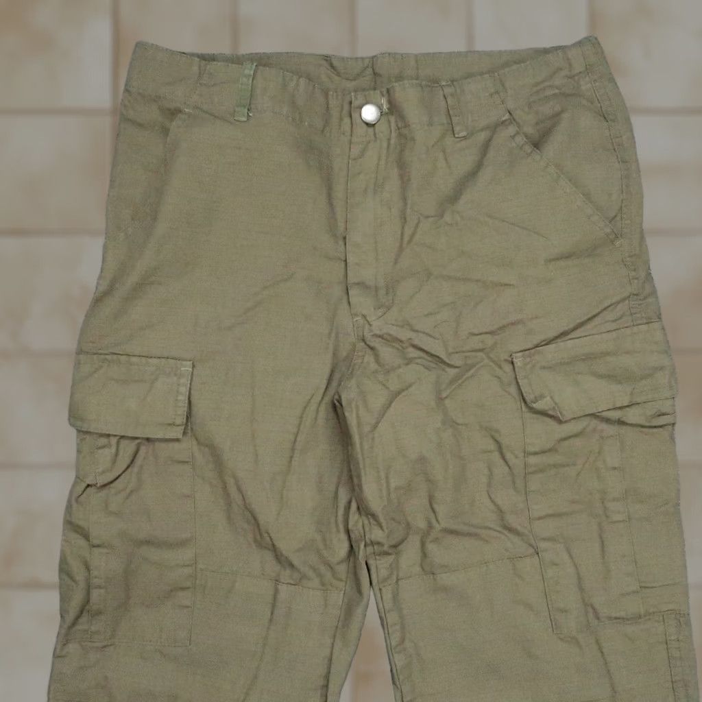Carhartt Carhartt Pants Mens Regular Green Cargo Pocket Straight 30x28 Chino Workwear Mens Regular Green Carhartt Pants Size US 29 - 1 Thumbnail