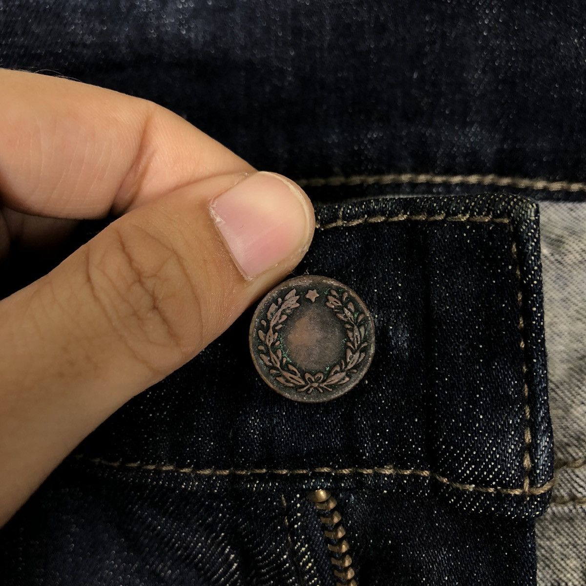Japanese Brand 🔥90’s Rare Denim Jeans Inspire Rick Owens Size US 32 / EU 48 - 12 Thumbnail