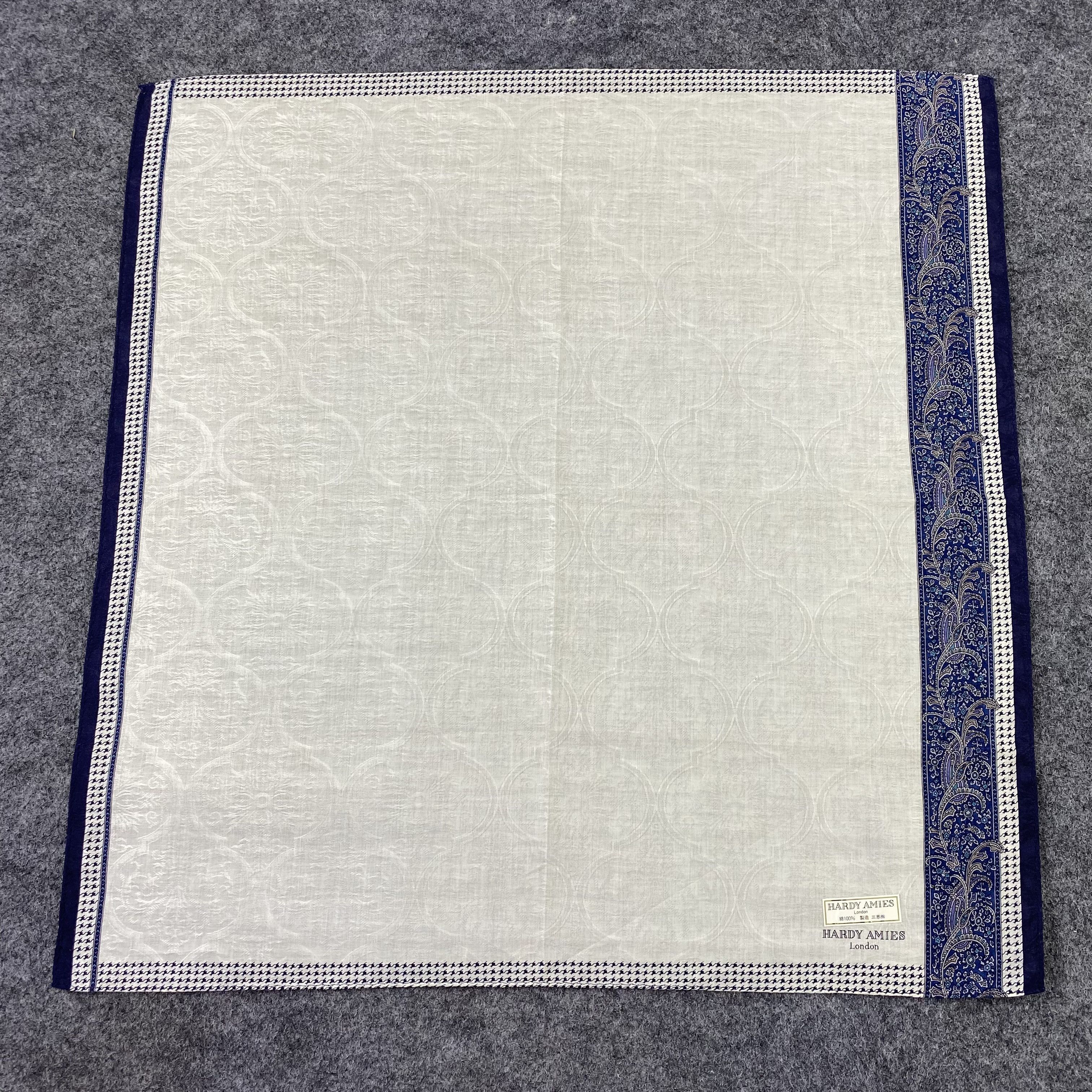 Hardy Amies Hardy Amies Handkerchief / Bandana / Neckerchief-B758 Size ONE SIZE - 3 Thumbnail