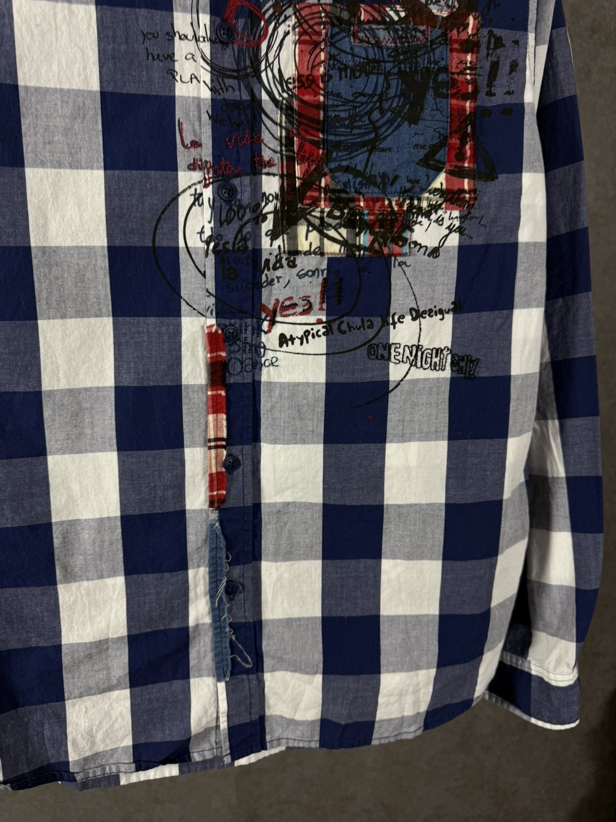 Desigual Desigual designer art shirt Size US L / EU 52-54 / 3 - 5 Thumbnail