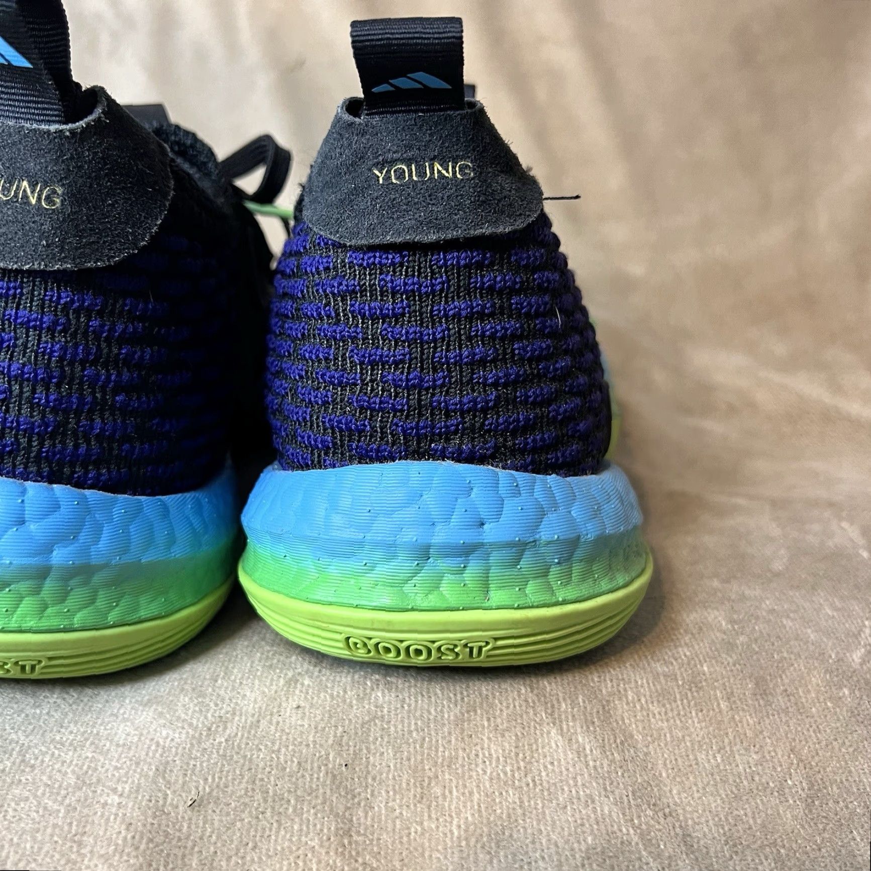 Adidas Adidas Trae Young 2.0 H06473 Black Green Blue Basketball Sneakers Mens Size 8.5 US 8.5 Durable Breathable Sneaker Sports Daywear Footwear Size US 8 / EU 41 - 7 Thumbnail
