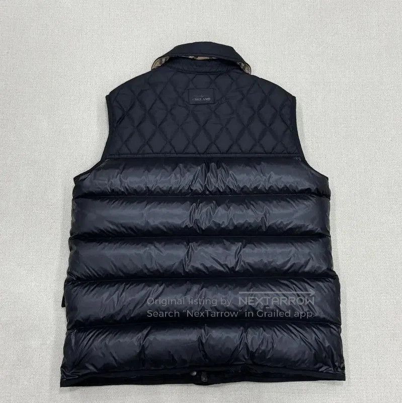 Burberry Burberry Men's Black Short Quilted Down Vest. Size US M / EU 48-50 / 2 - 3 Thumbnail