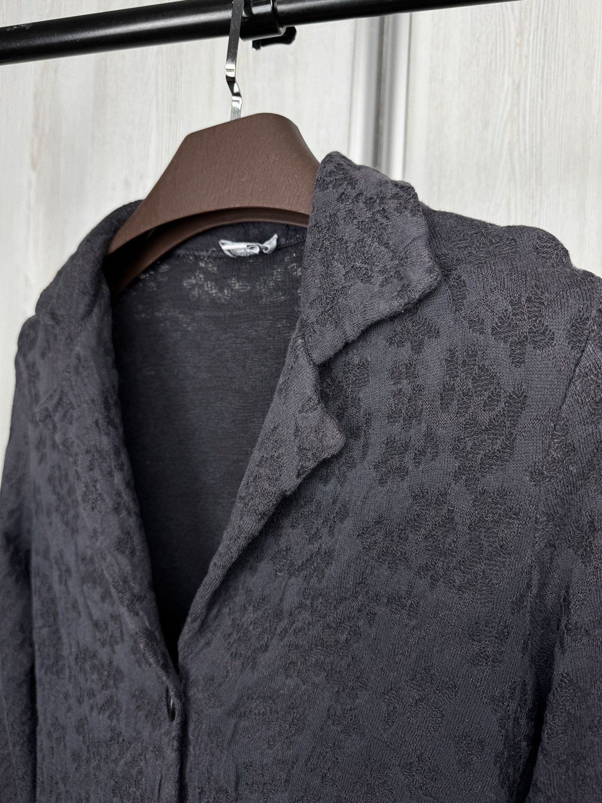 Transit Transit Par Such black avant garde linen blend Blazer Size XS / US 0-2 / IT 36-38 - 7 Thumbnail