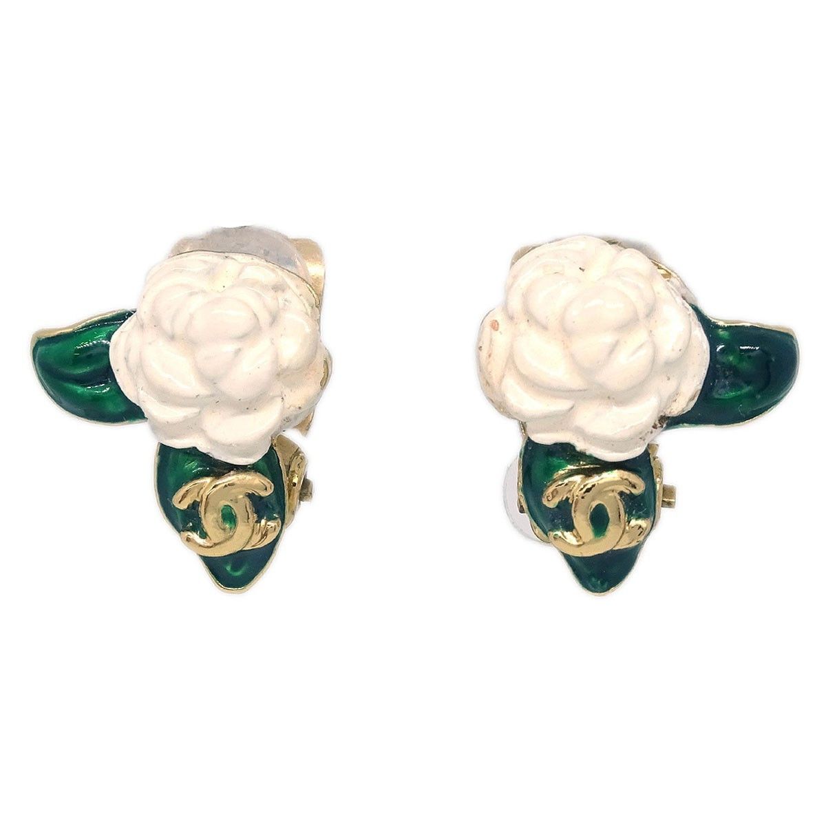 Chanel Chanel Vintage CC Camellia Clip-On Metal Size ONE SIZE - 1 Thumbnail