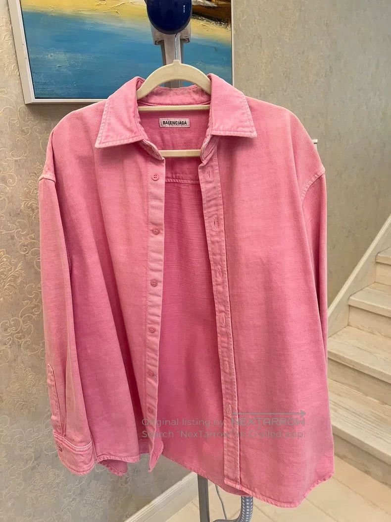 Balenciaga Balenciaga Denim Jacket Size XXS / US 00 / IT 34 - 2 Thumbnail