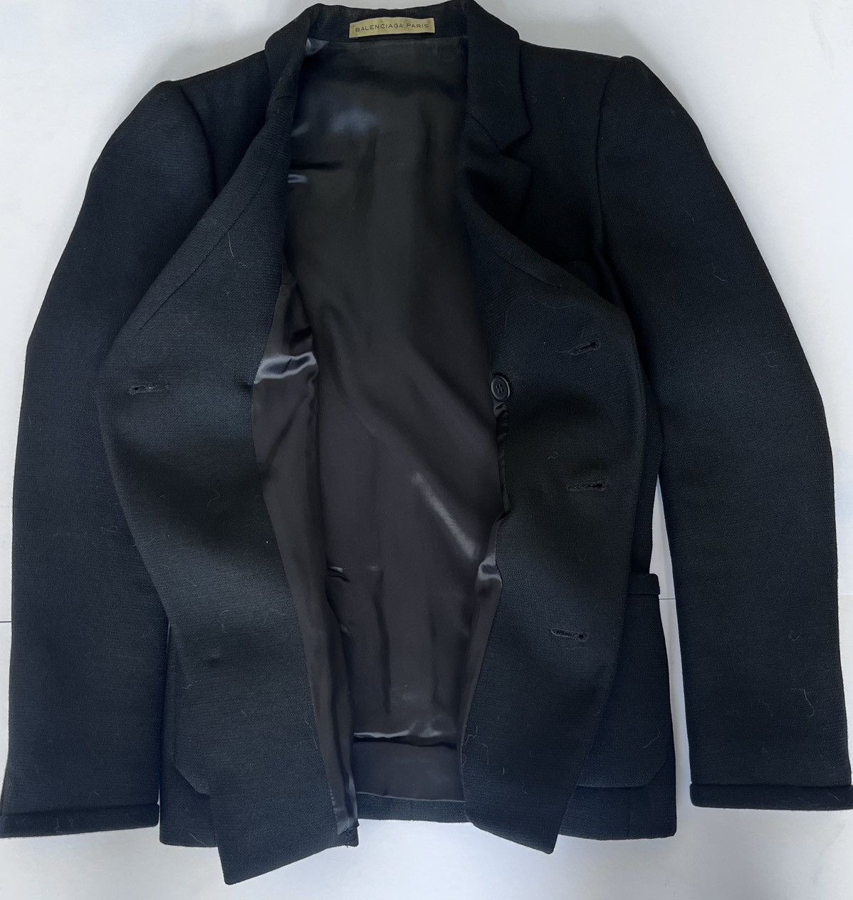 Balenciaga Balenciaga Double-Breasted Black Jacket Size XS / US 0-2 / IT 36-38 - 10 Thumbnail