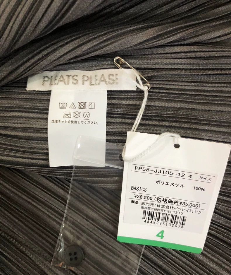 issey miyake size:4 Grey shirt