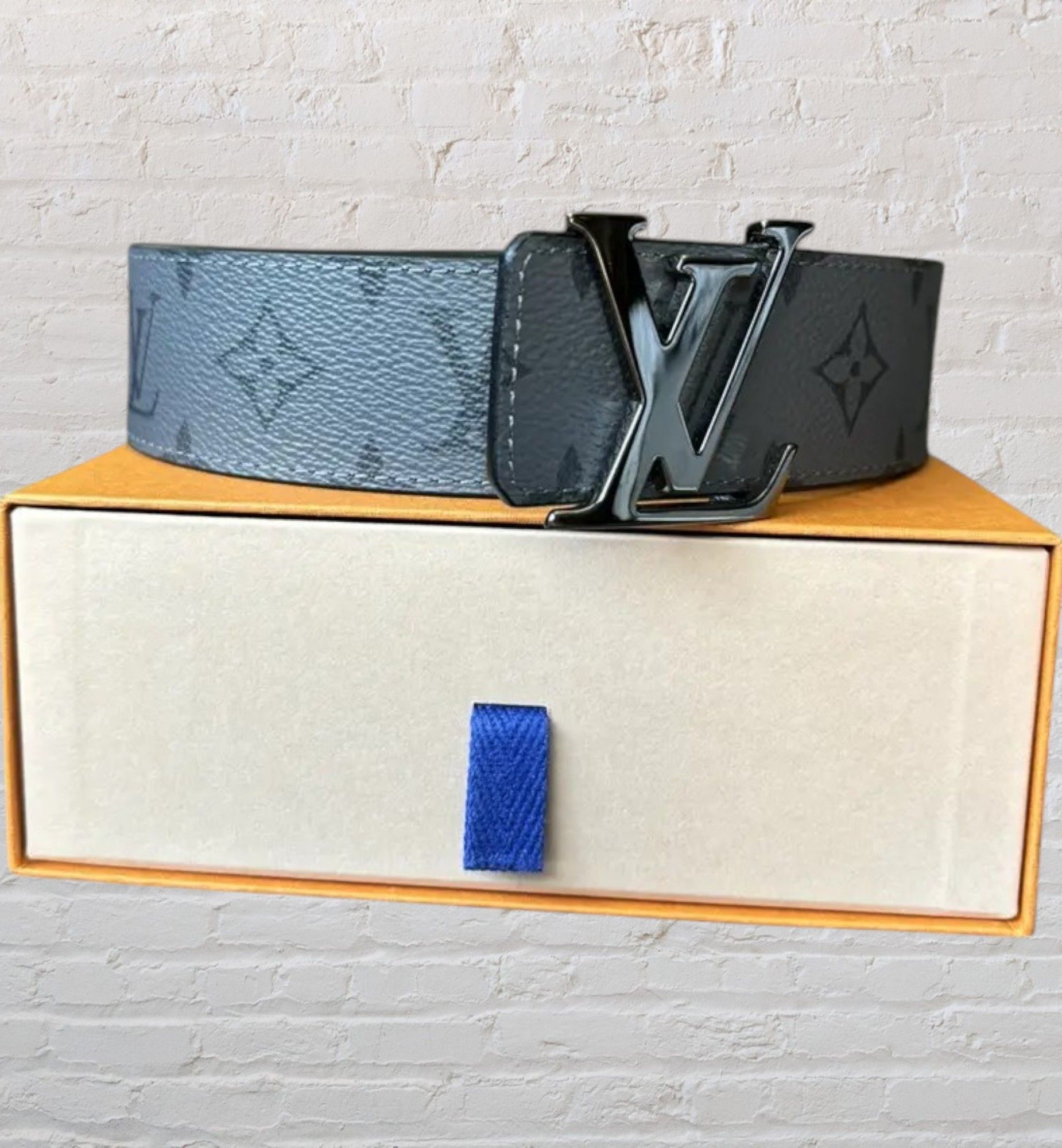 Louis Vuitton Louis Vuitton LV Monogram Reversible Belt M0285 Size 36 - 4 Thumbnail
