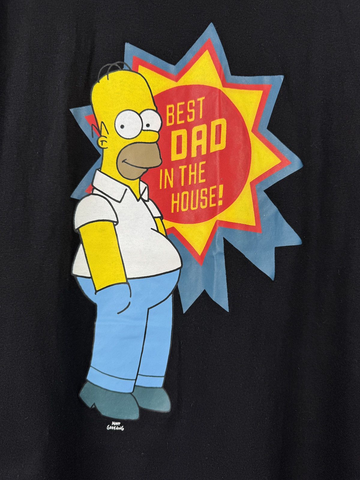 Vintage Men’s The Simpsons 2003 Best Dad T-Shirt Size XL Size US XL / EU 56 / 4 - 5 Thumbnail