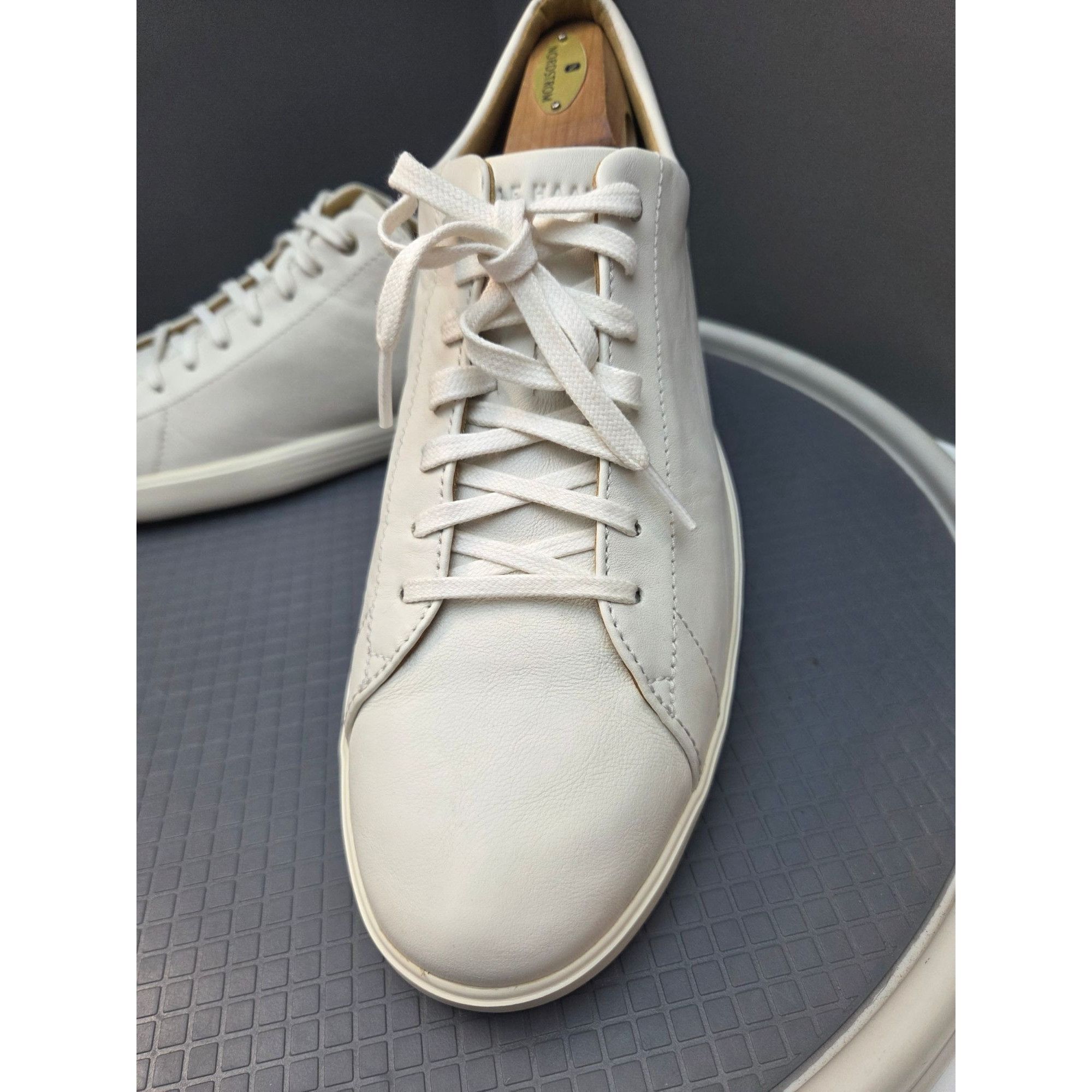 Cole Haan Cole Haan Grand OS Men's White Leather Shoes Size 11M C26515 Size US 11 / EU 44 - 6 Thumbnail