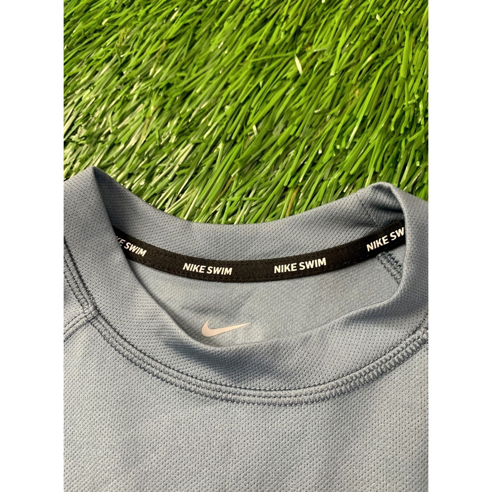 Nike NIKE Swim Dri-Fit Just Do It T-Shirt Jersey 2021 Men Size M Gray Short Sleeve Casual Knee-length? (note) Size US M / EU 48-50 / 2 - 4 Thumbnail