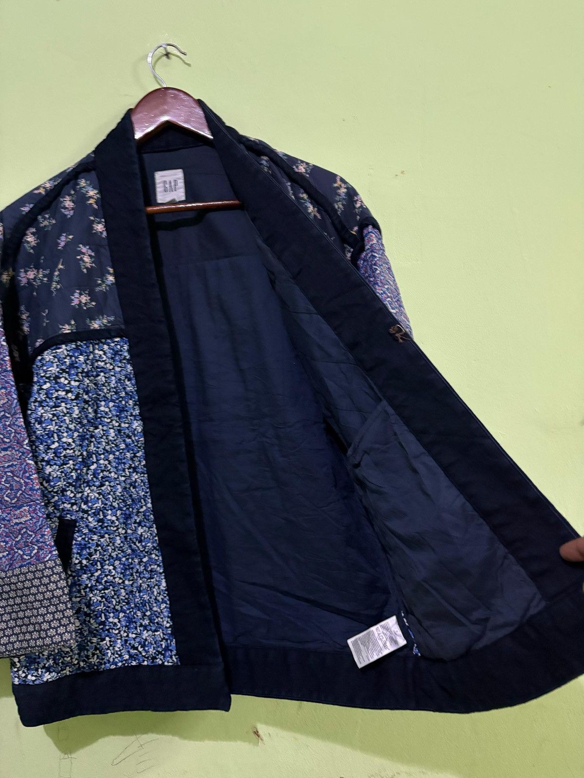 Gap Rare GAP Noragi Kimono Jacket Patchwork Design Floral Size US S / EU 44-46 / 1 - 5 Thumbnail