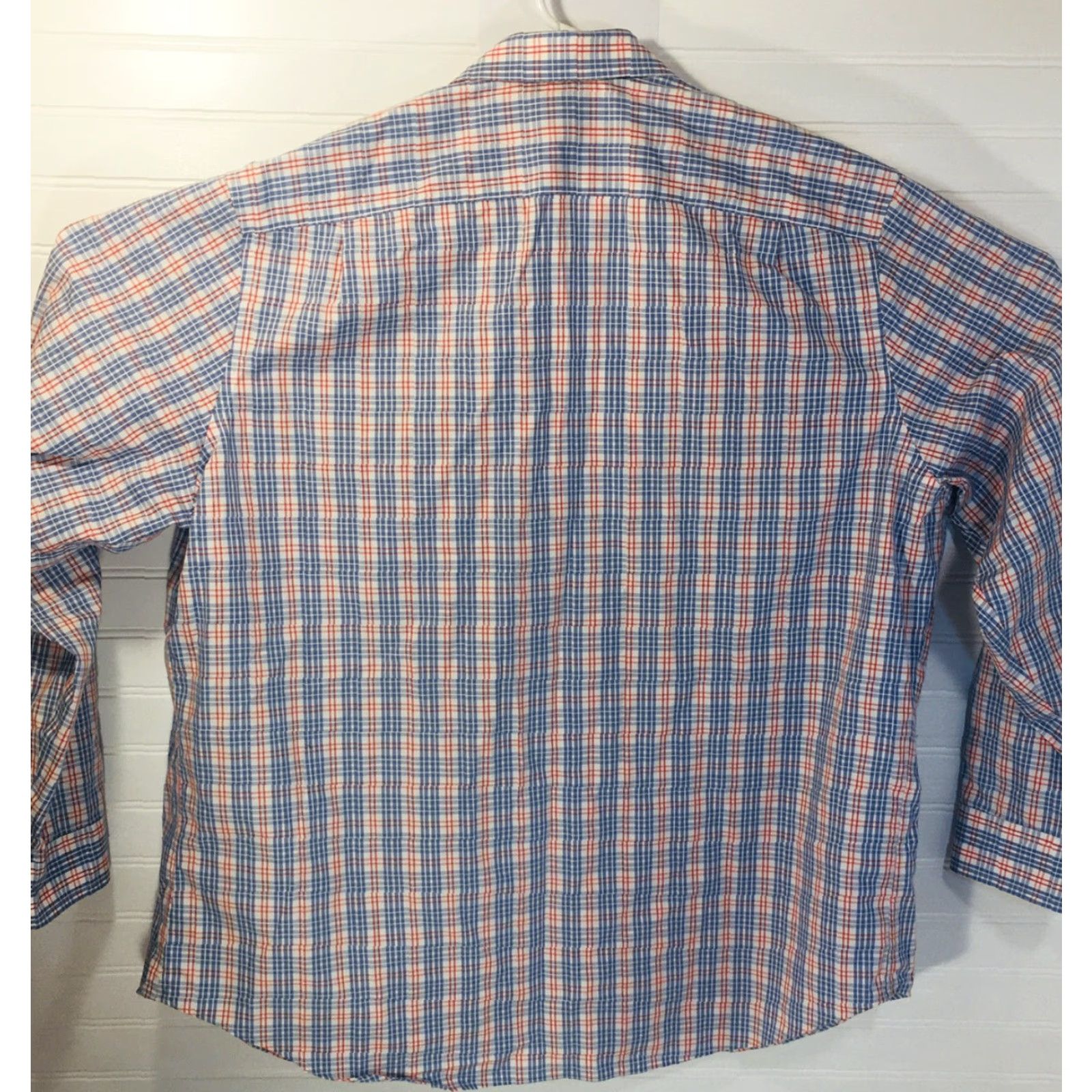 Banana Republic Banana Republic Non Iron Classic Fit Long Sleeve Plaid Button Shirt Mens XL Size US XL / EU 56 / 4 - 2 Thumbnail