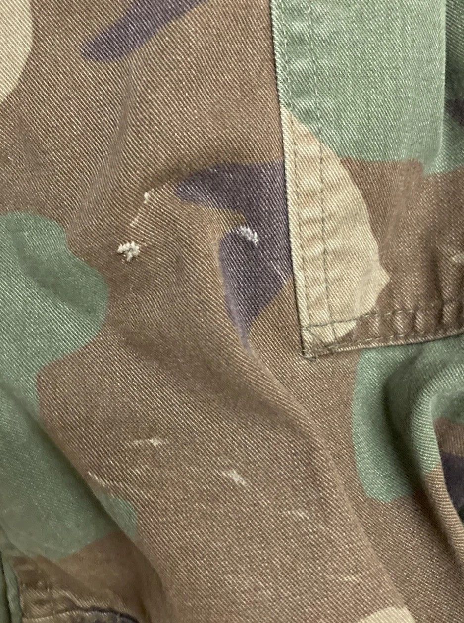 Other VTG 90s Woodland Camo BDU Coat USAF 96th APS AMC Sz Lrg Size US L / EU 52-54 / 3 - 5 Thumbnail