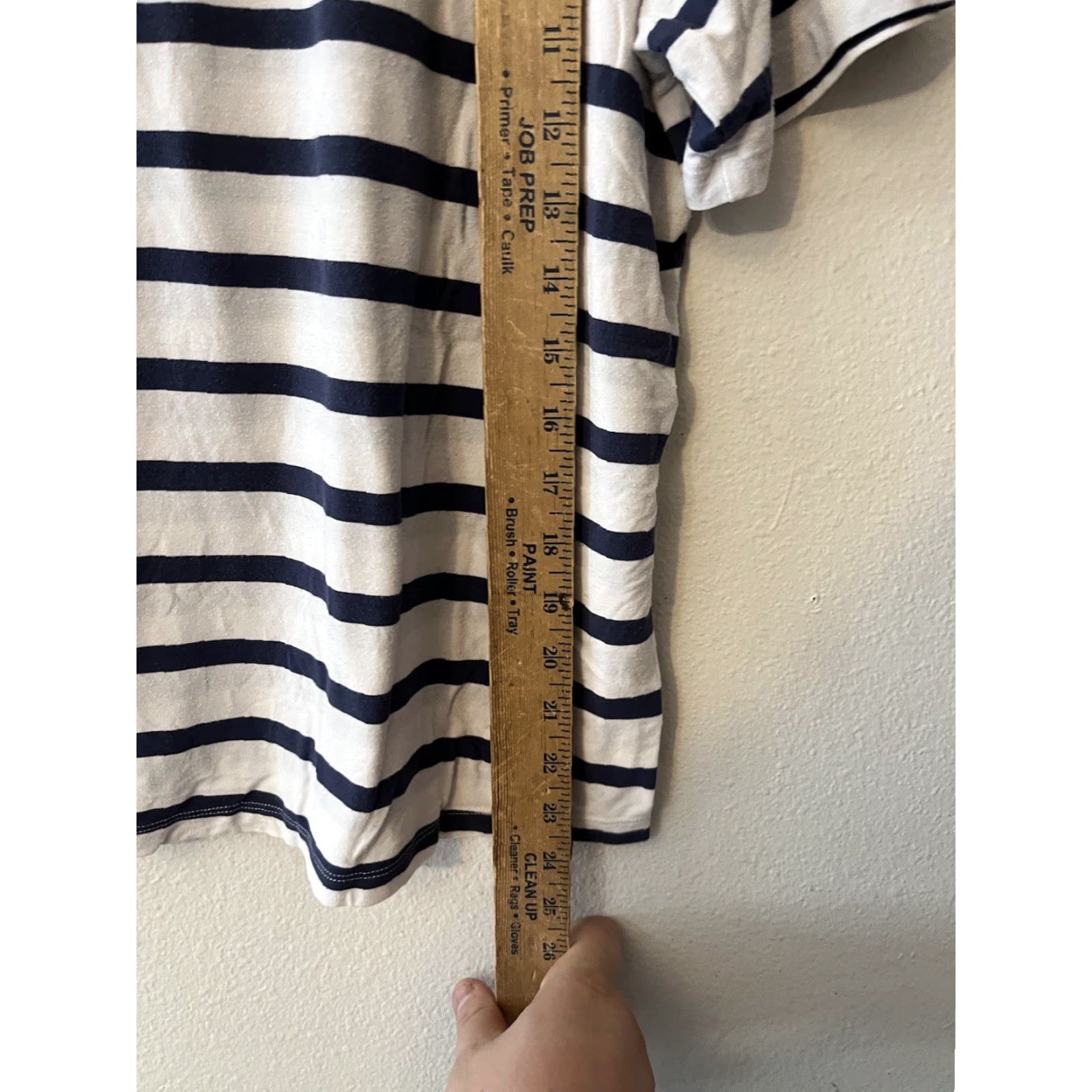 Old Navy Old Navy Women Pajama Top Striped Loose SundaySleep UltraSoft Blue Multicolor M Tall Womens Size M / US 6-8 / IT 42-44 - 4 Thumbnail