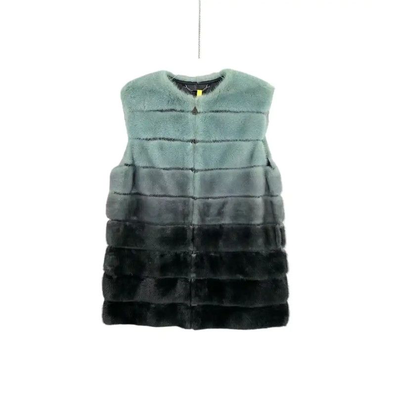 Fendi Fendi Multicolor Animal Fur Women's Jacket 0089 Size ONE SIZE - 1 Thumbnail